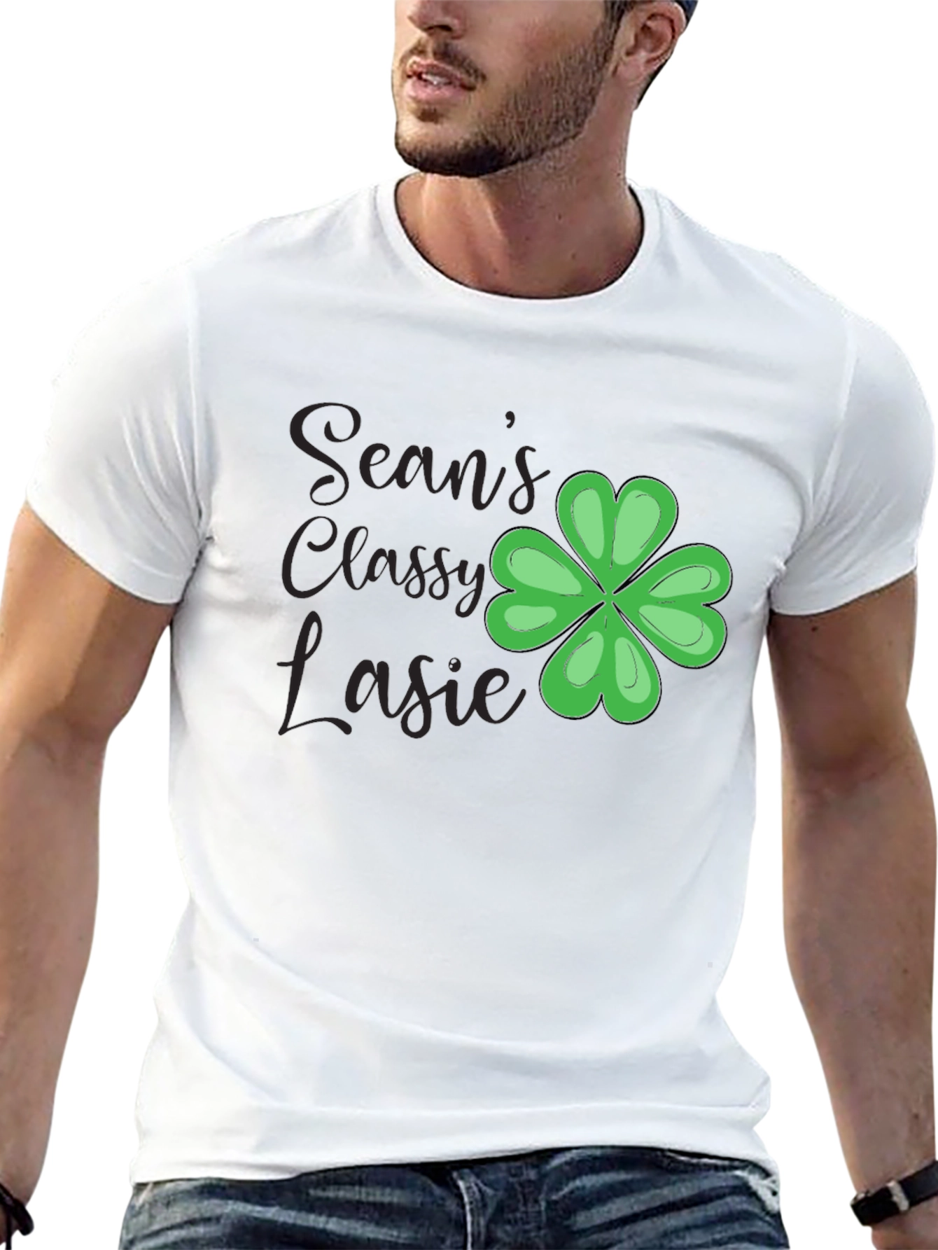 Seans Classy Lassie Shamrock T-Shirt