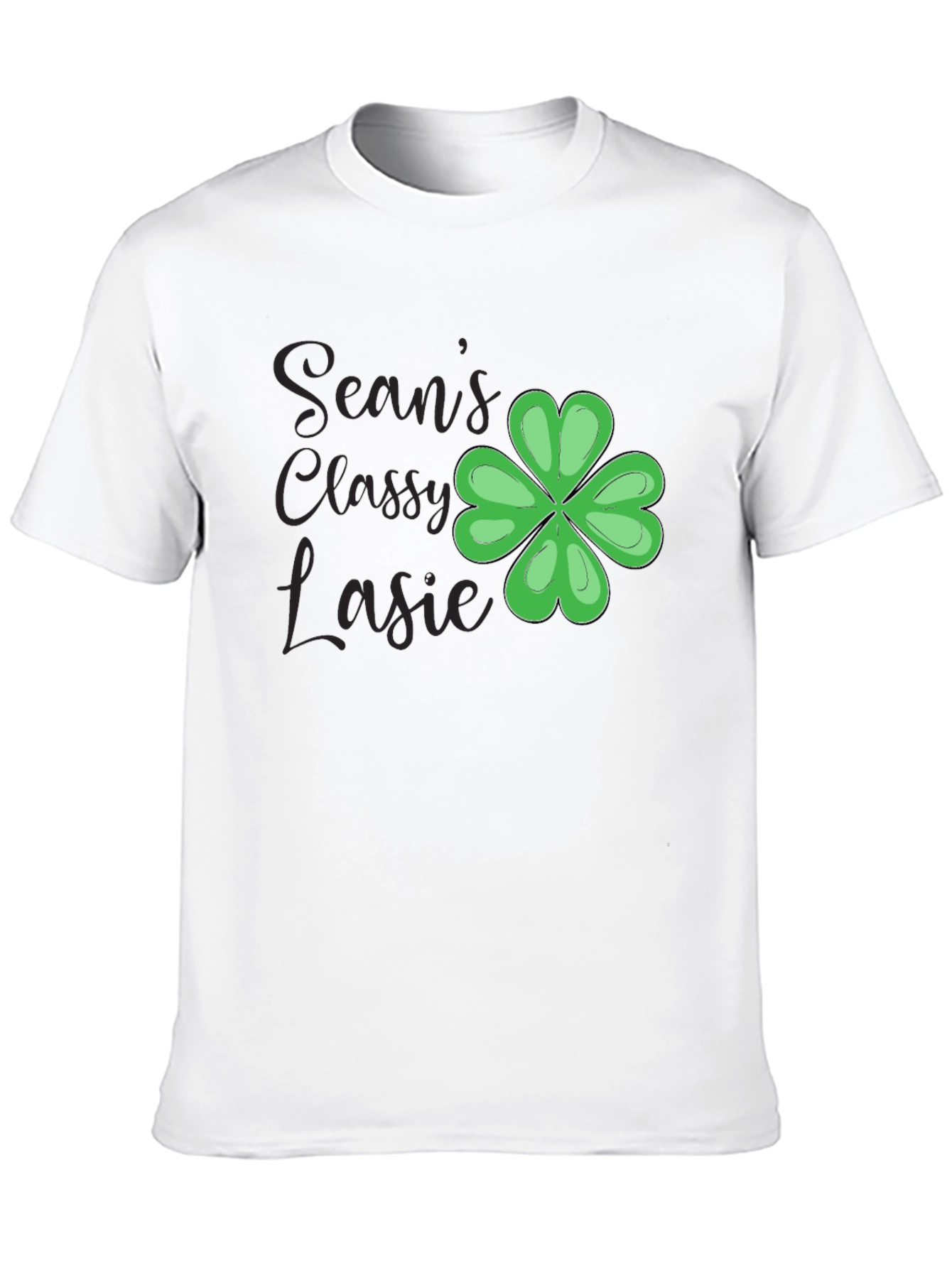 Seans Classy Lassie Shamrock T-Shirt