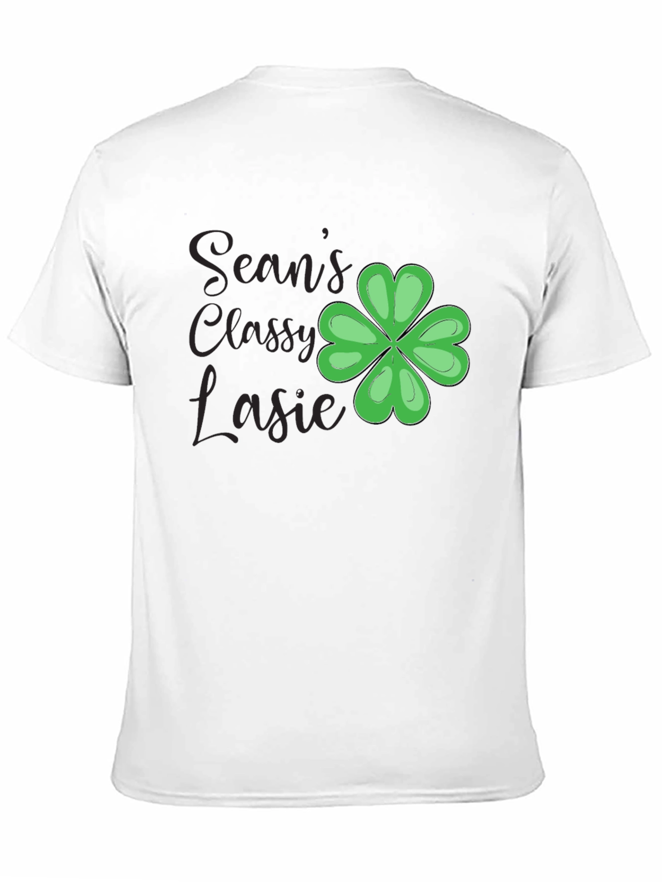 Seans Classy Lassie Shamrock T-Shirt