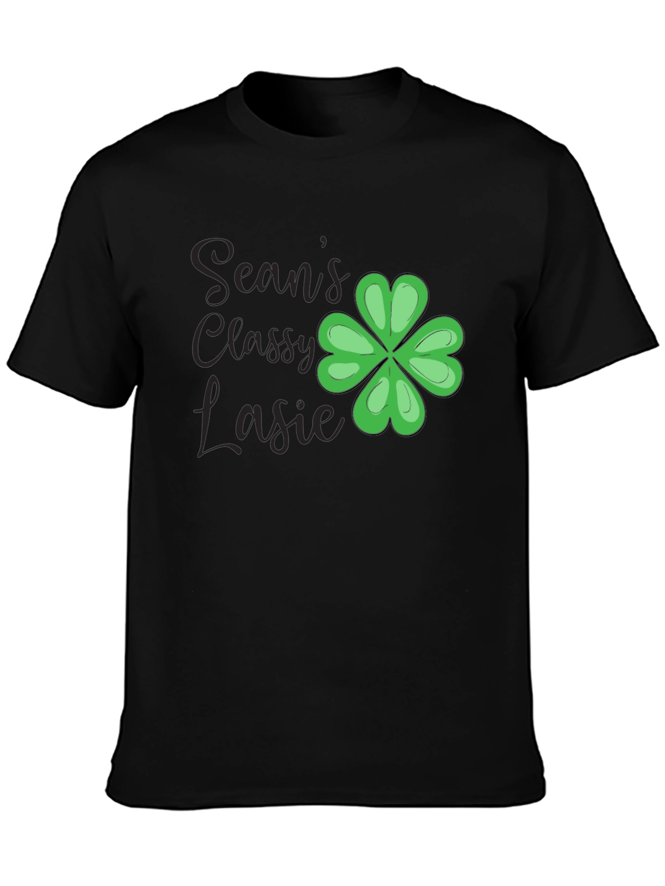 Seans Classy Lassie Shamrock T-Shirt