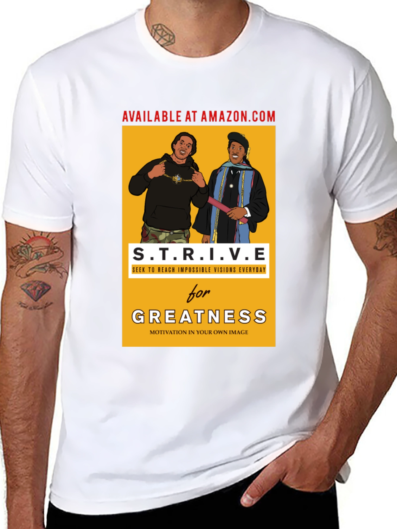Strive for Greatness Graphic T-Shirt