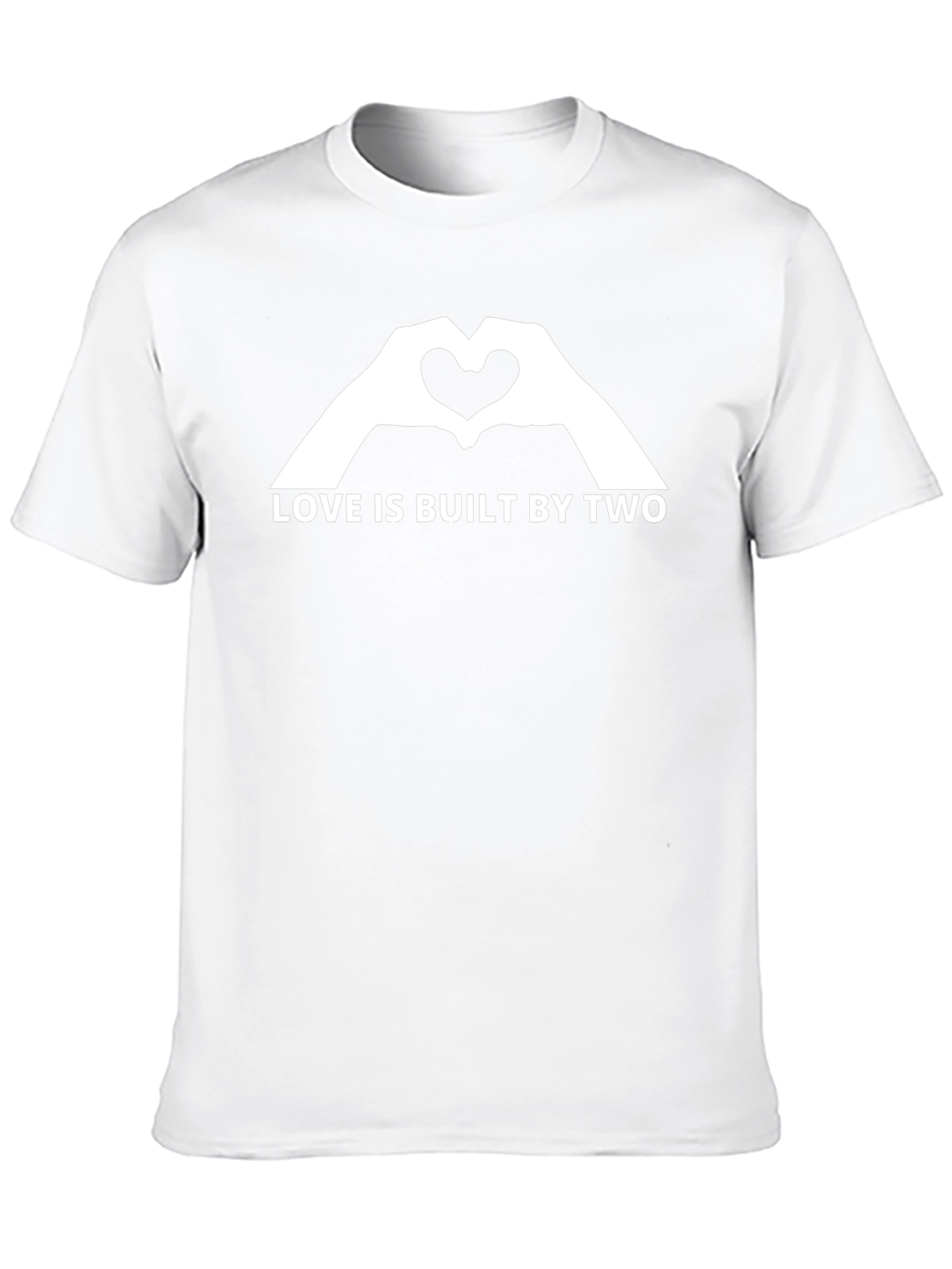 Love is Built by Two Graphic T-Shirt