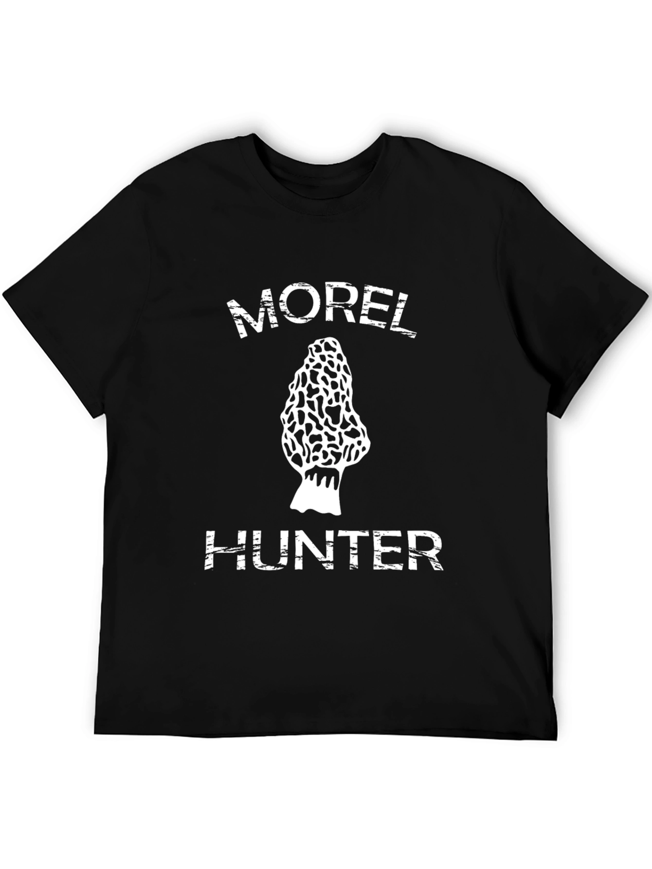 Morel Hunter Graphic T-Shirt - Black