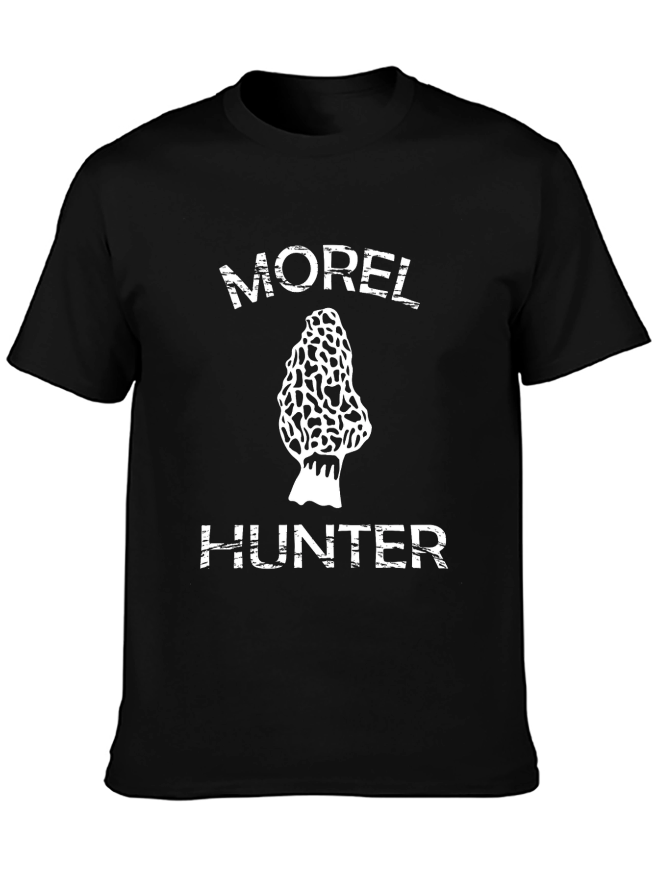 Morel Hunter Graphic T-Shirt - Black