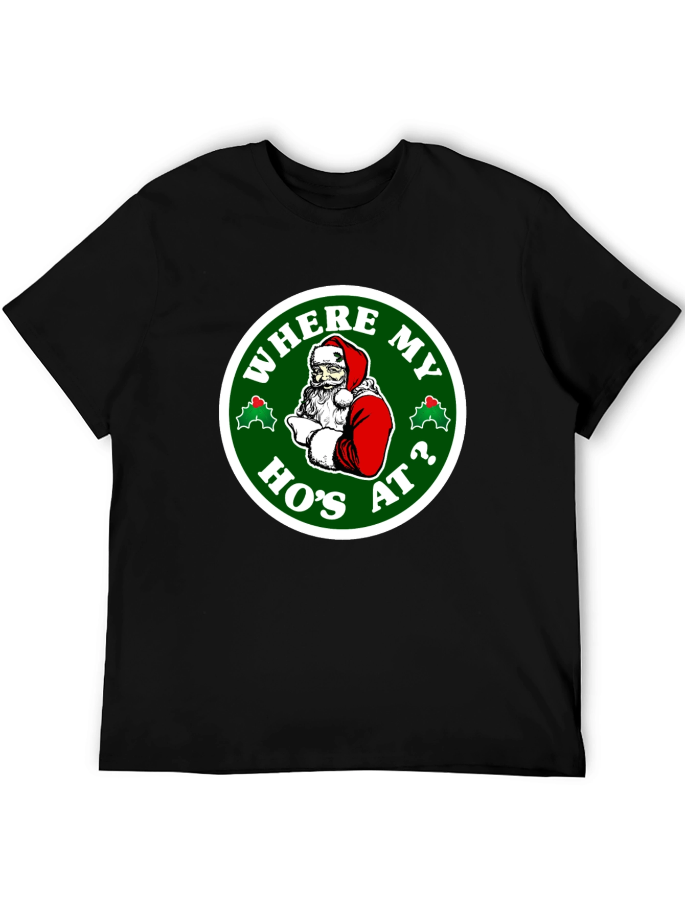 Humorous Christmas Santa T-Shirt