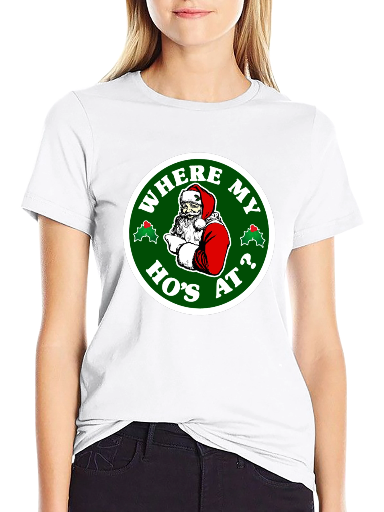 Humorous Christmas Santa T-Shirt