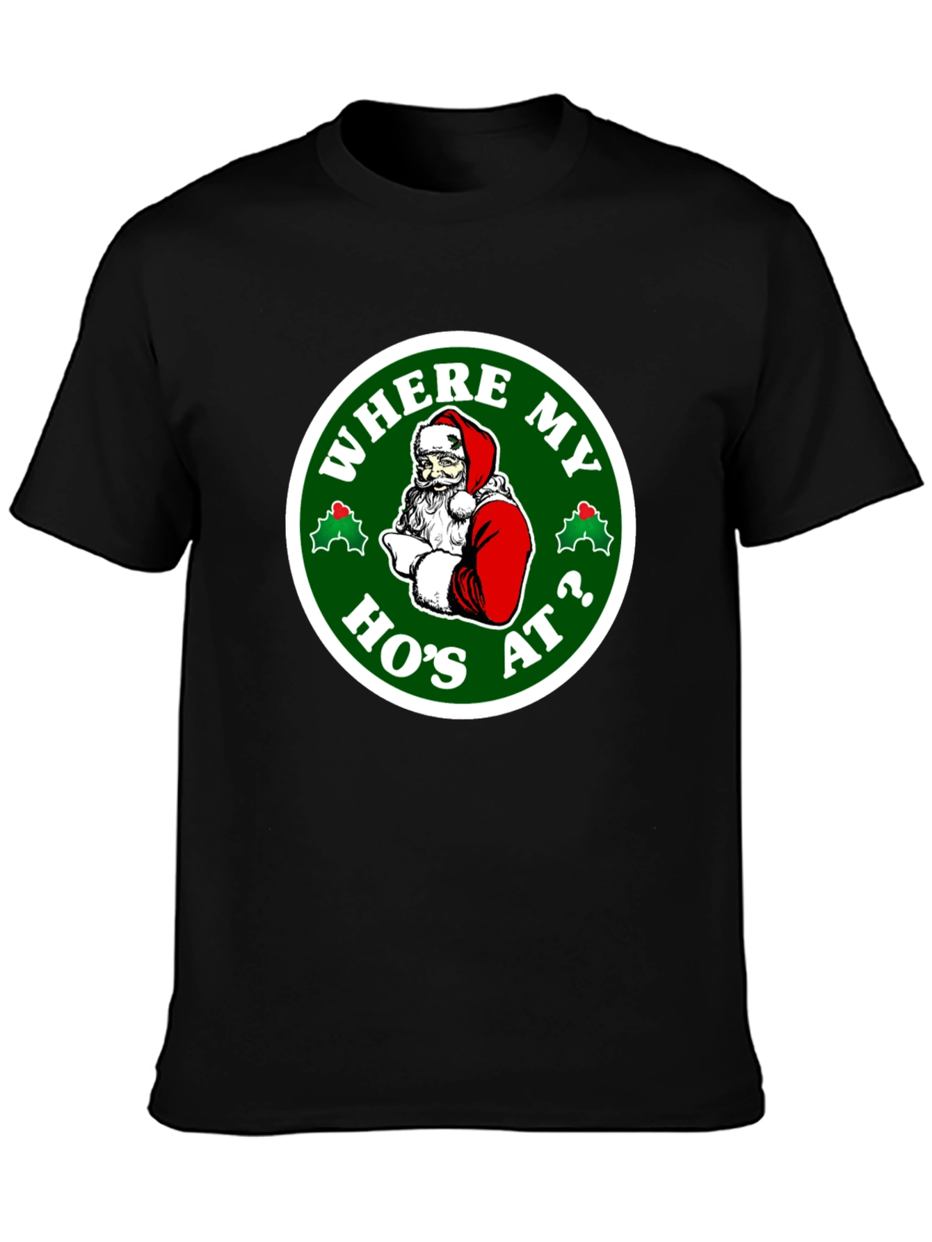 Humorous Christmas Santa T-Shirt