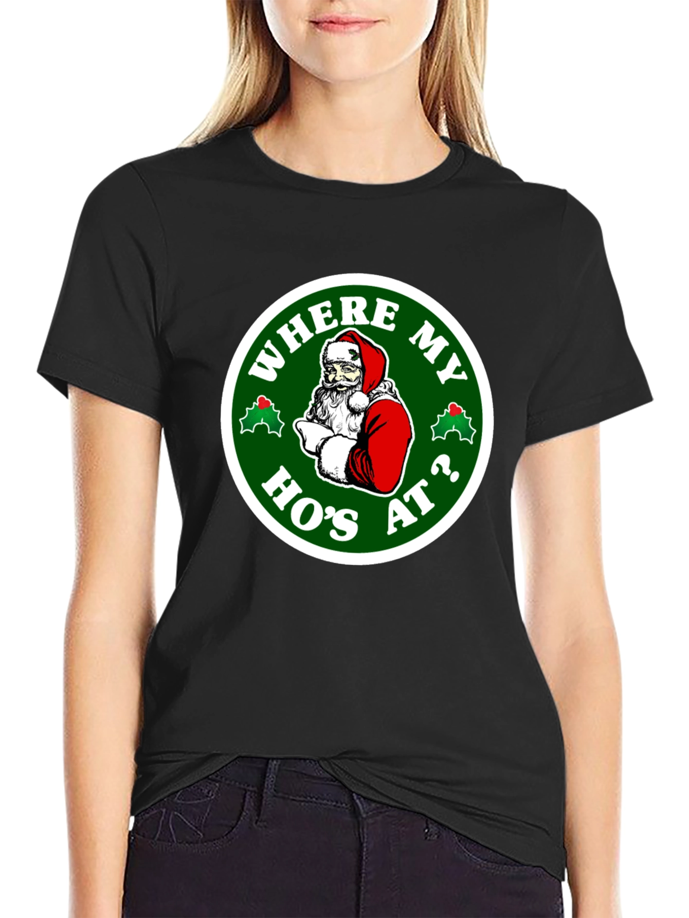 Humorous Christmas Santa T-Shirt