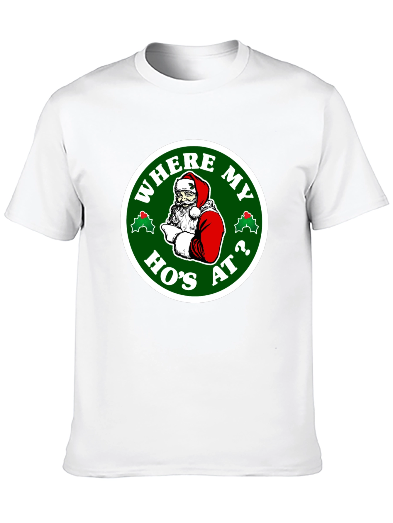Humorous Christmas Santa T-Shirt