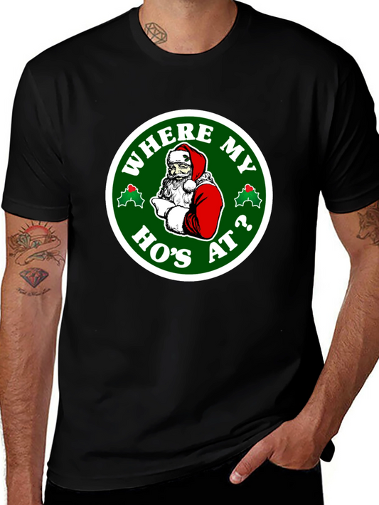 Humorous Christmas Santa T-Shirt