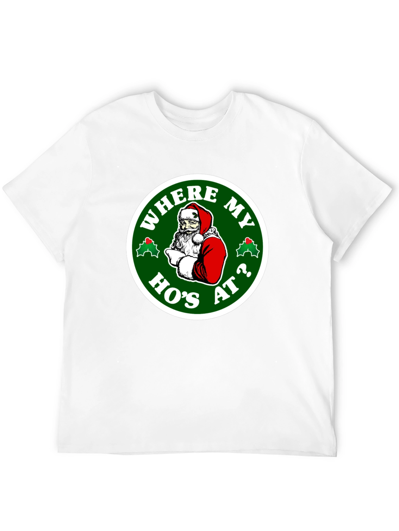 Humorous Christmas Santa T-Shirt