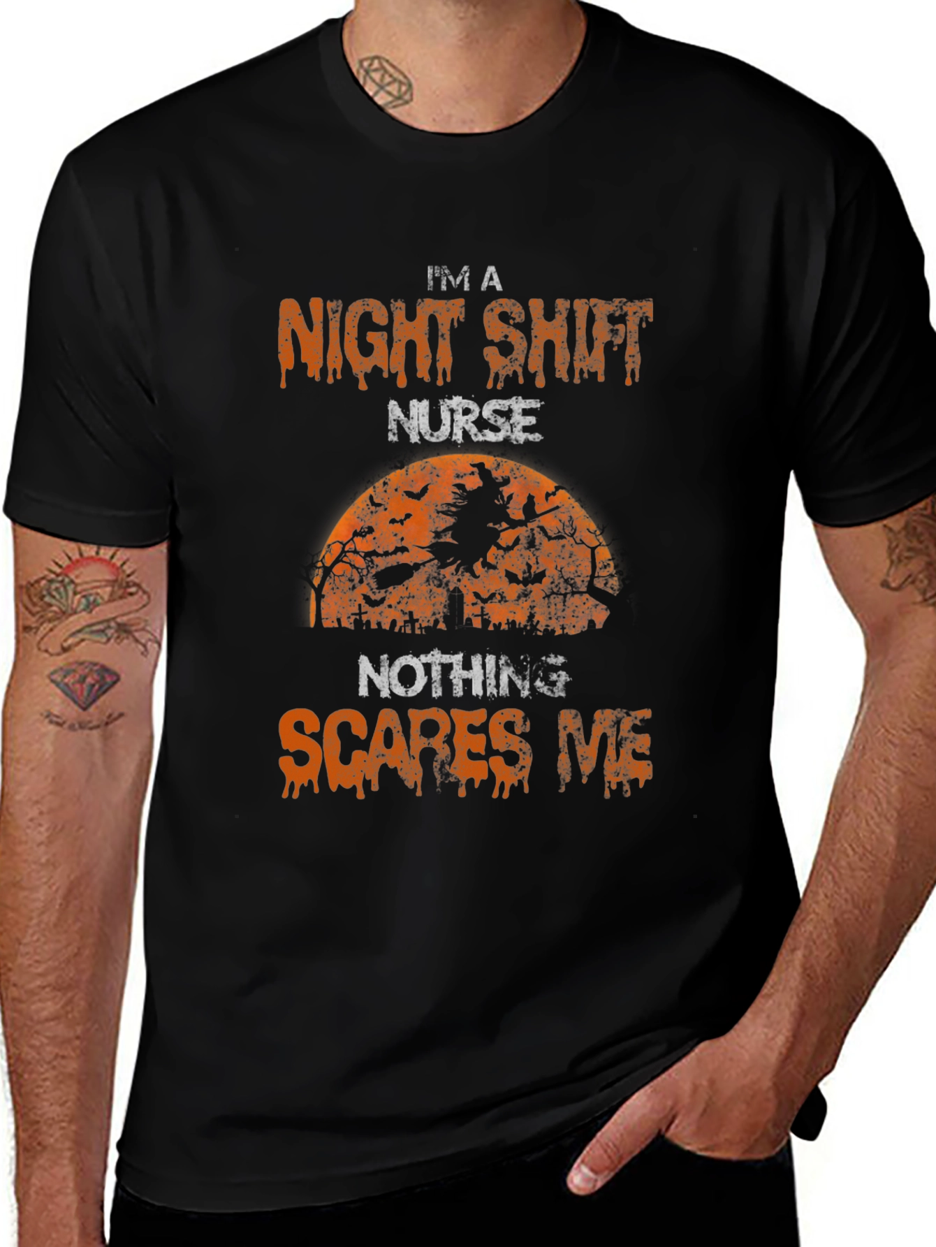 Night Shift Nurse Halloween T-Shirt