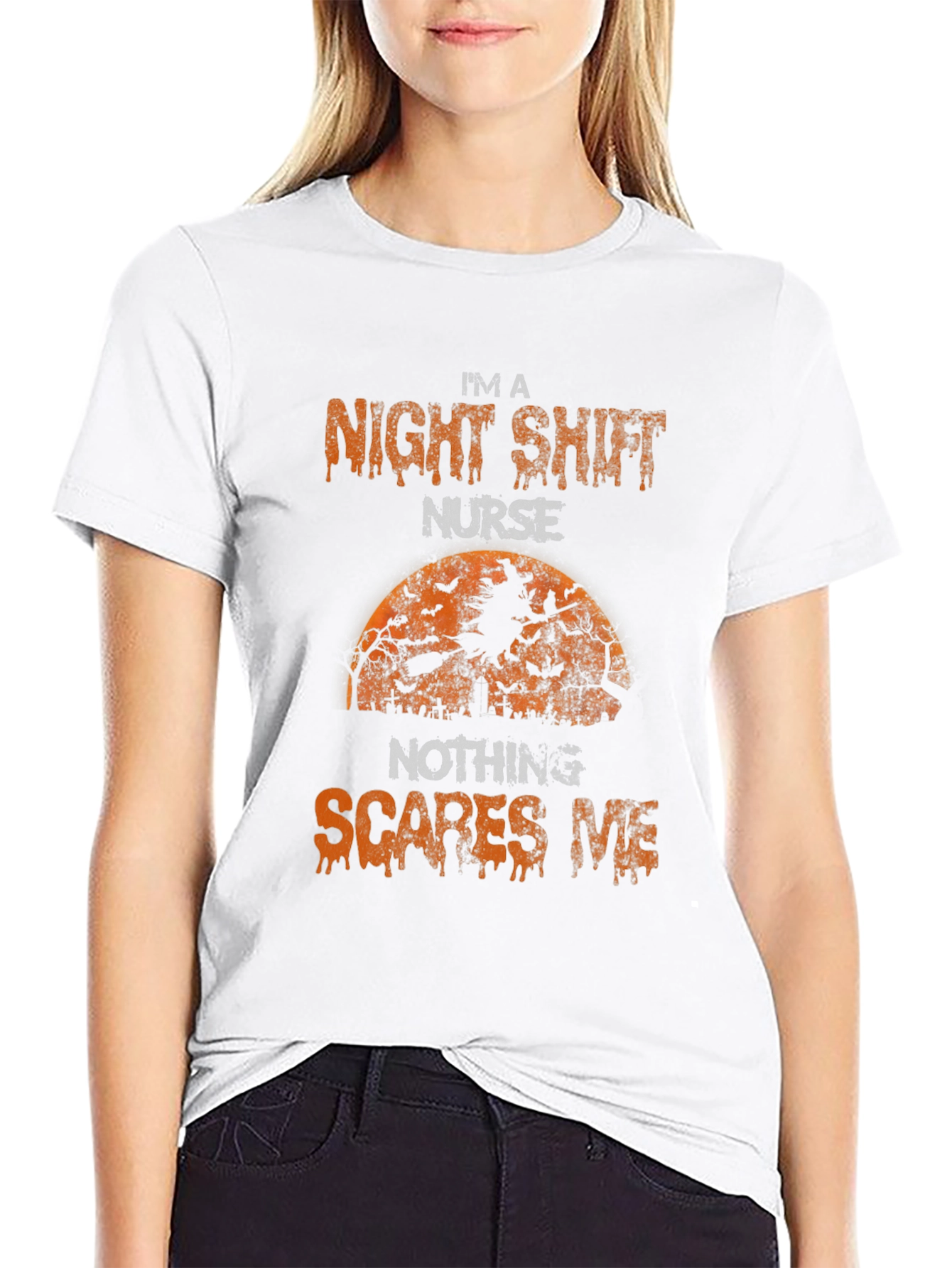 Night Shift Nurse Halloween T-Shirt
