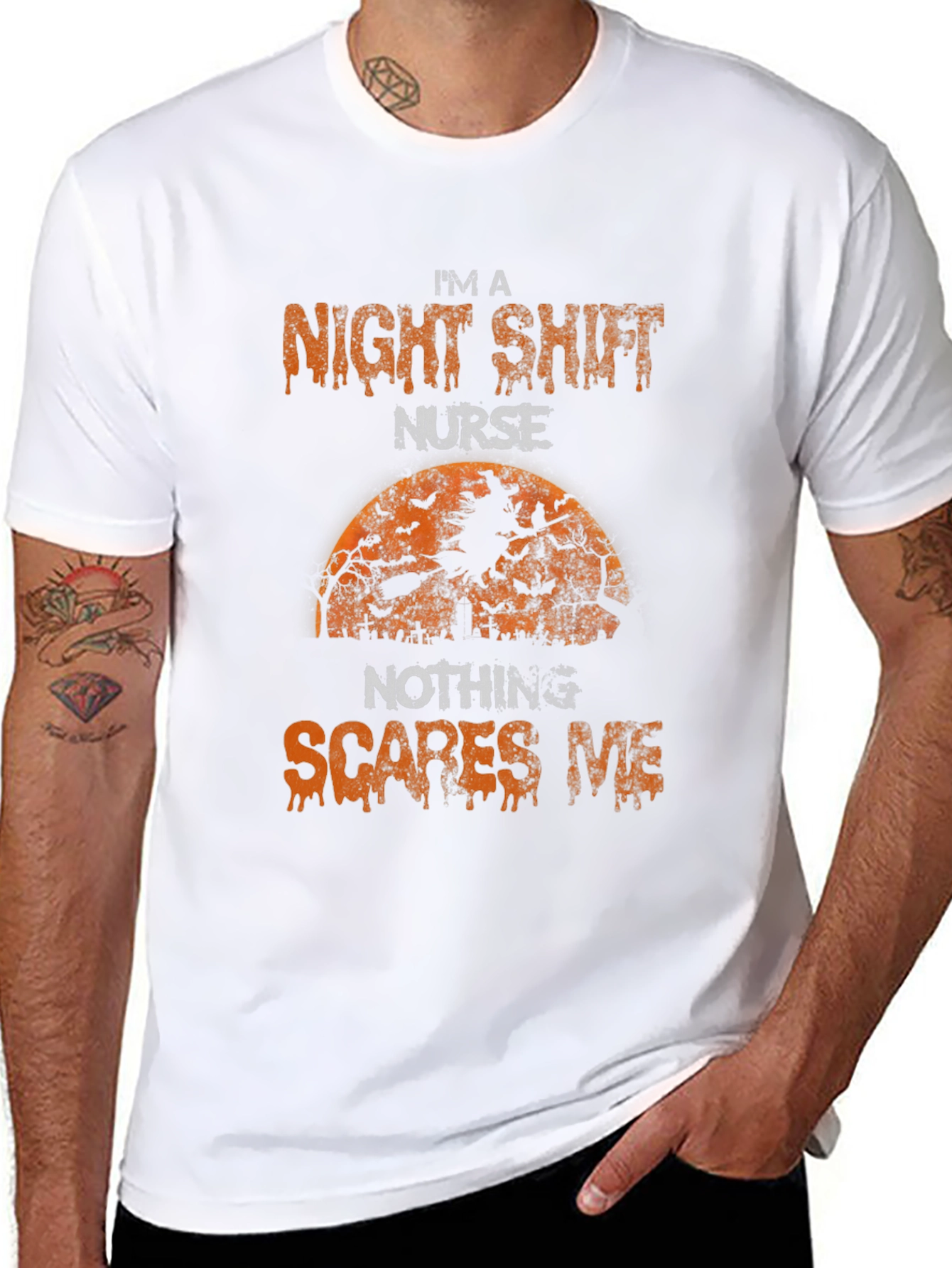 Night Shift Nurse Halloween T-Shirt