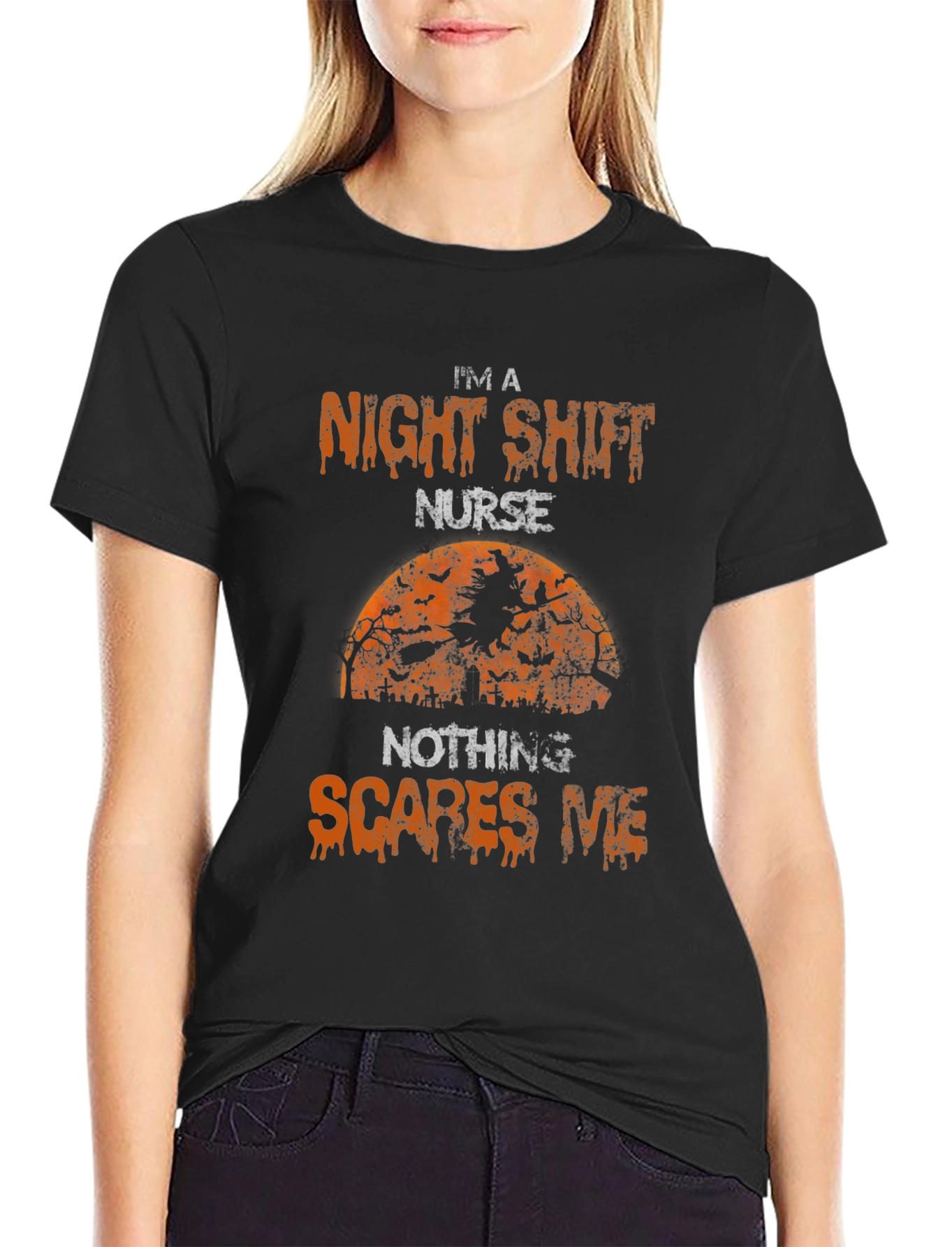 Night Shift Nurse Halloween T-Shirt