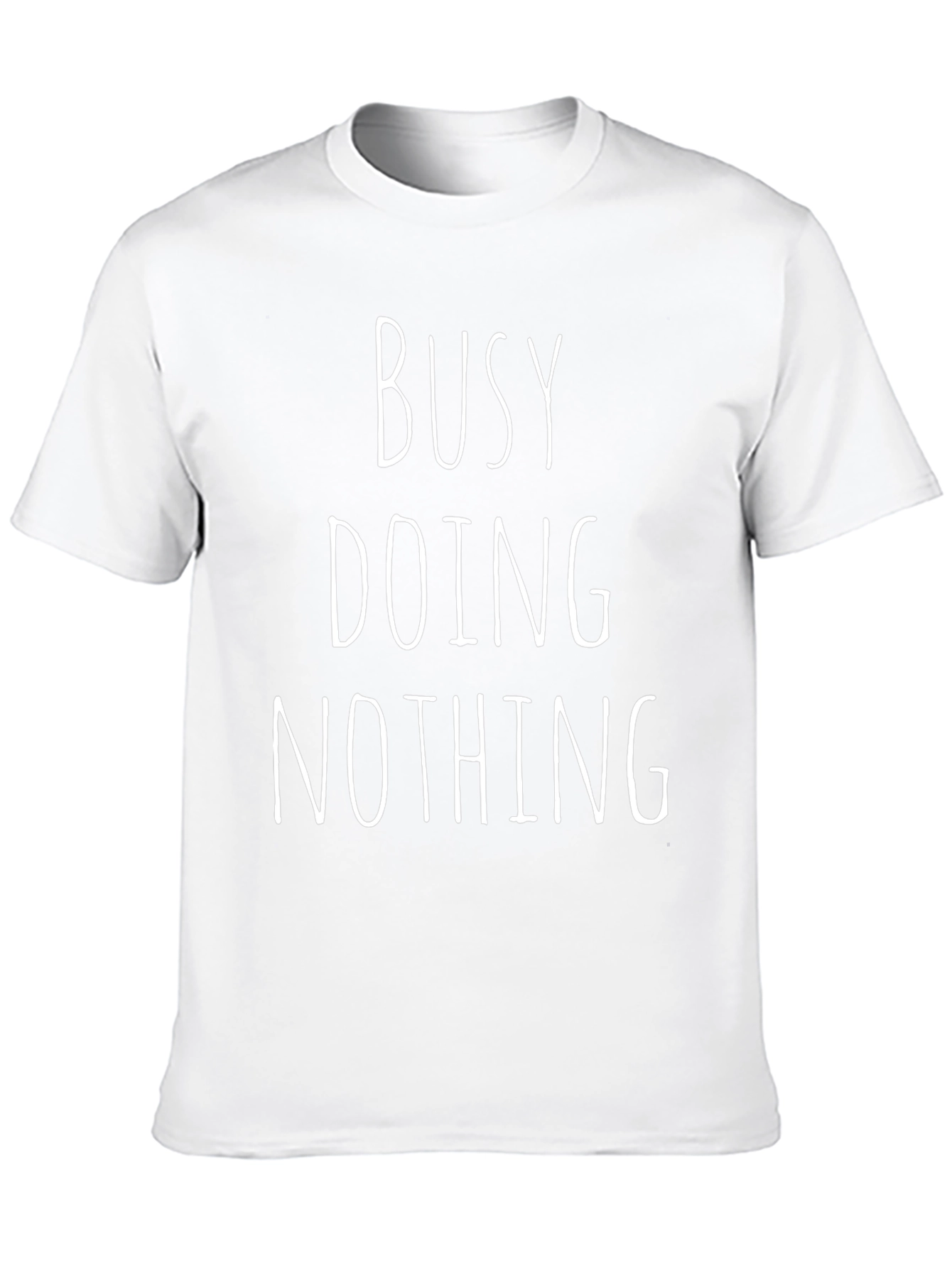 Busy Doing Nothing Graphic Tee - Comfy Everyday Wear
