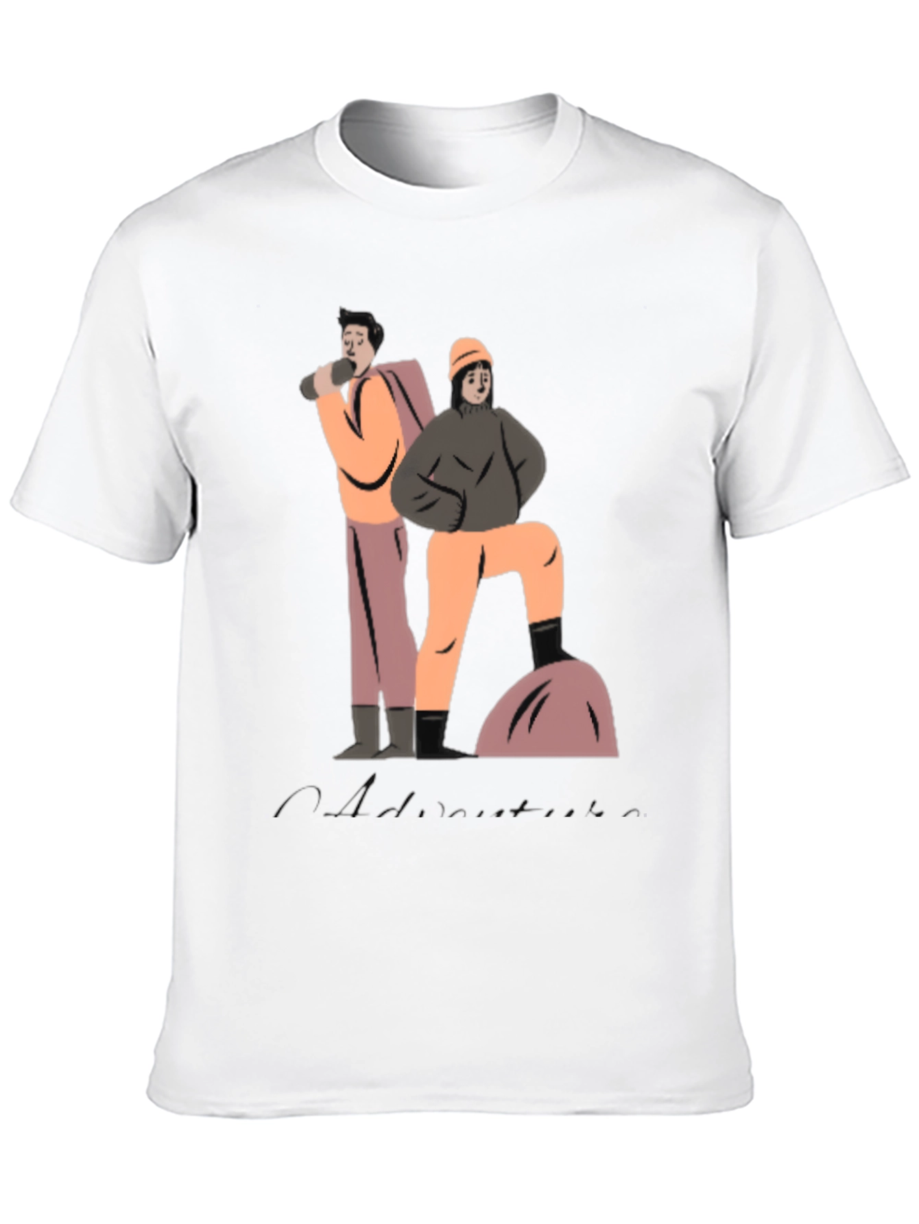 Adventure Graphic Tee - Soft Cotton Blend