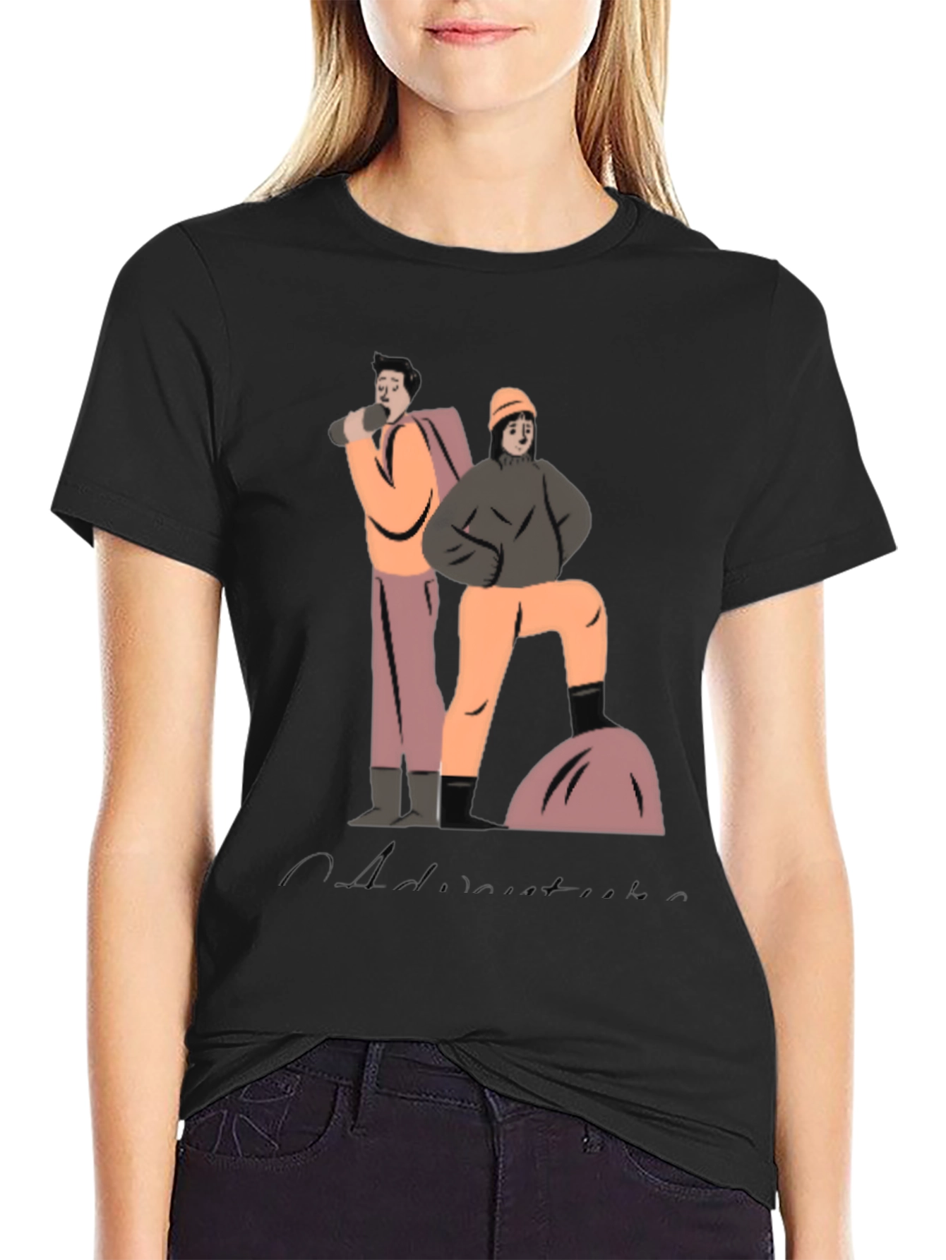 Adventure Graphic Tee - Soft Cotton Blend