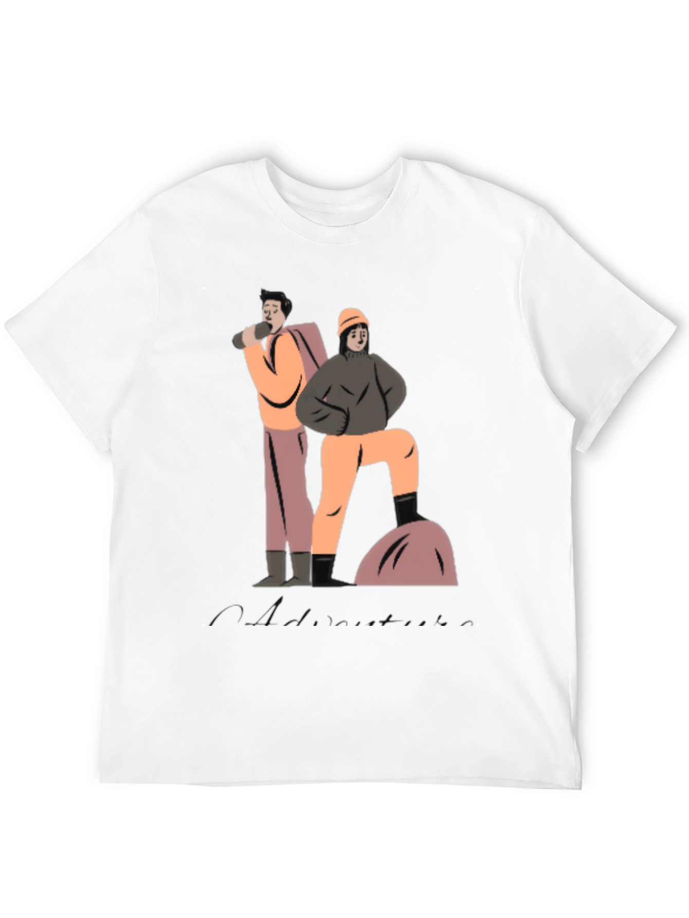 Adventure Graphic Tee - Soft Cotton Blend