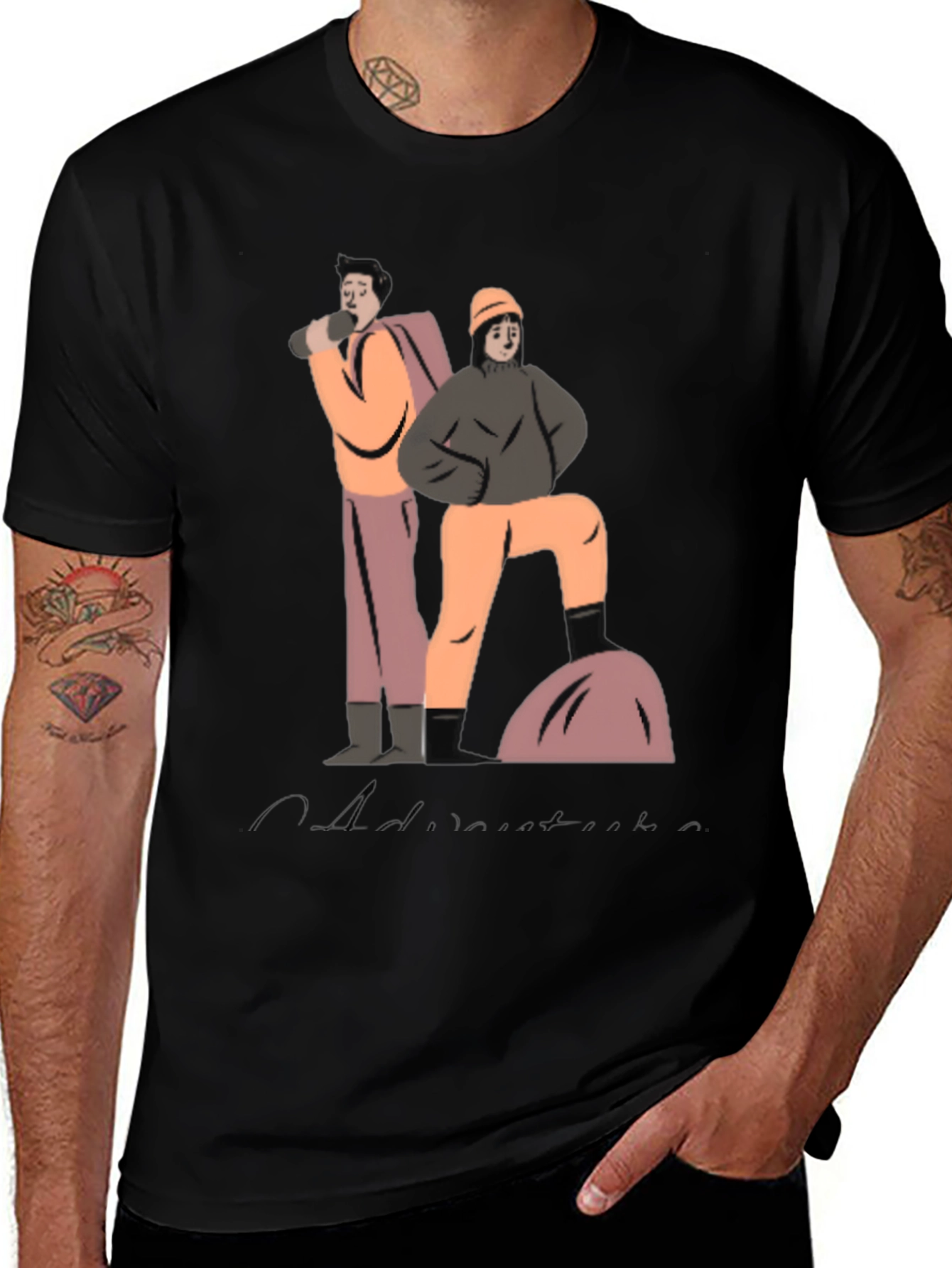 Adventure Graphic Tee - Soft Cotton Blend
