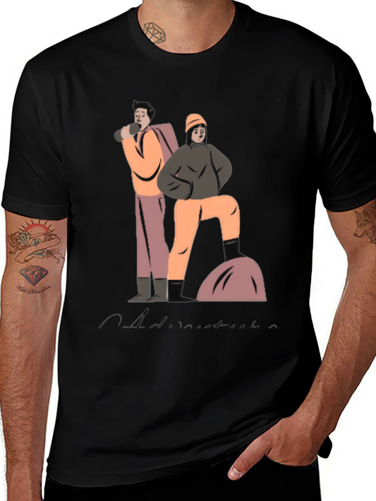 Adventure Graphic Tee - Soft Cotton Blend