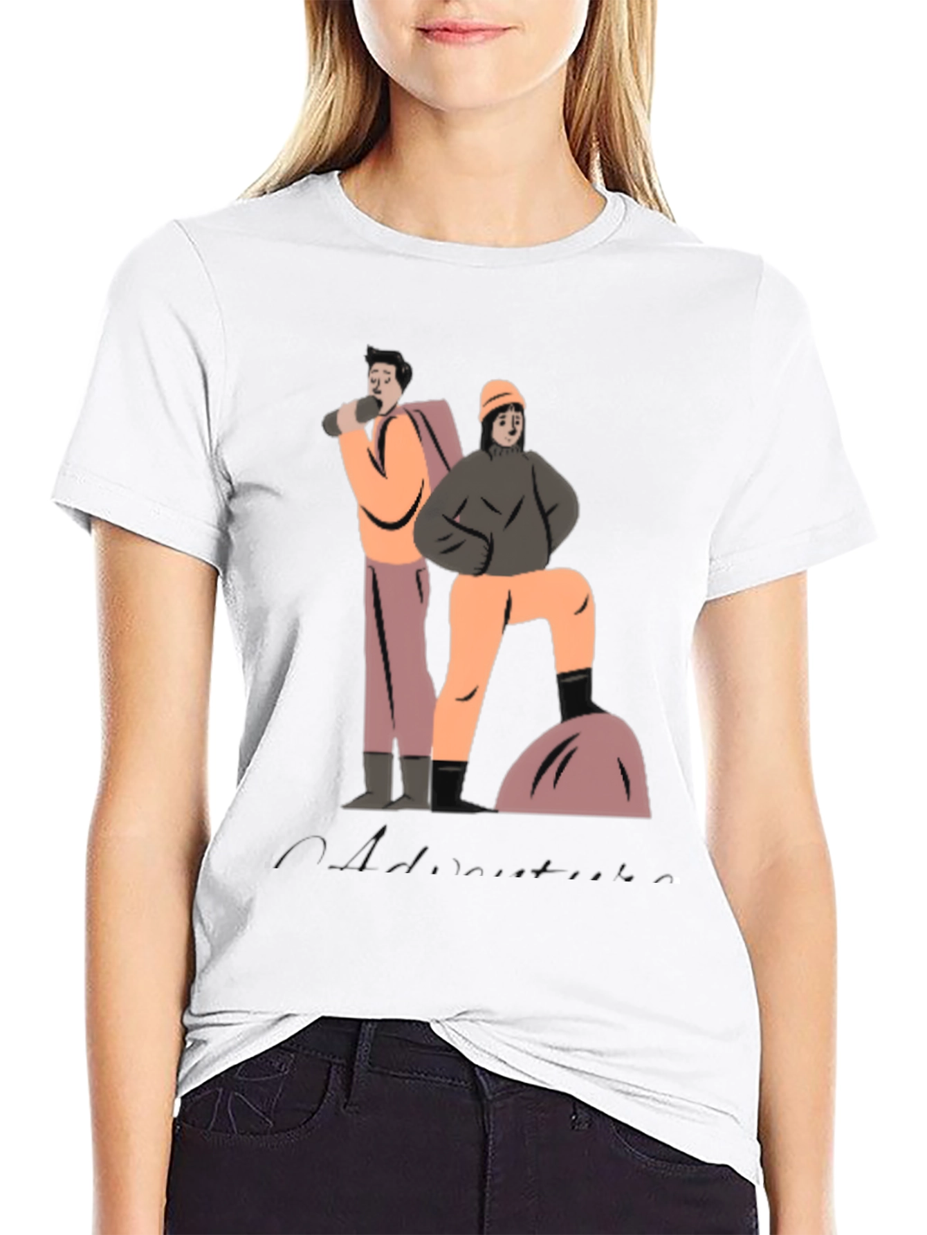 Adventure Graphic Tee - Soft Cotton Blend