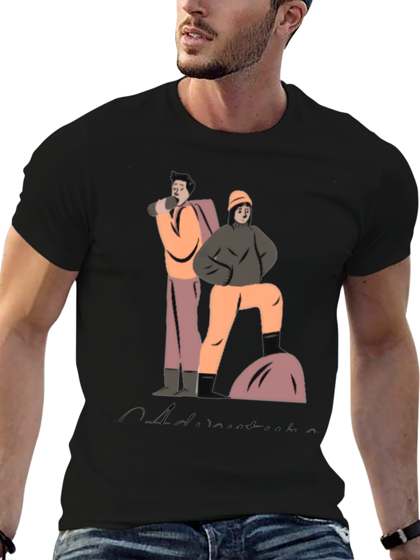 Adventure Graphic Tee - Soft Cotton Blend