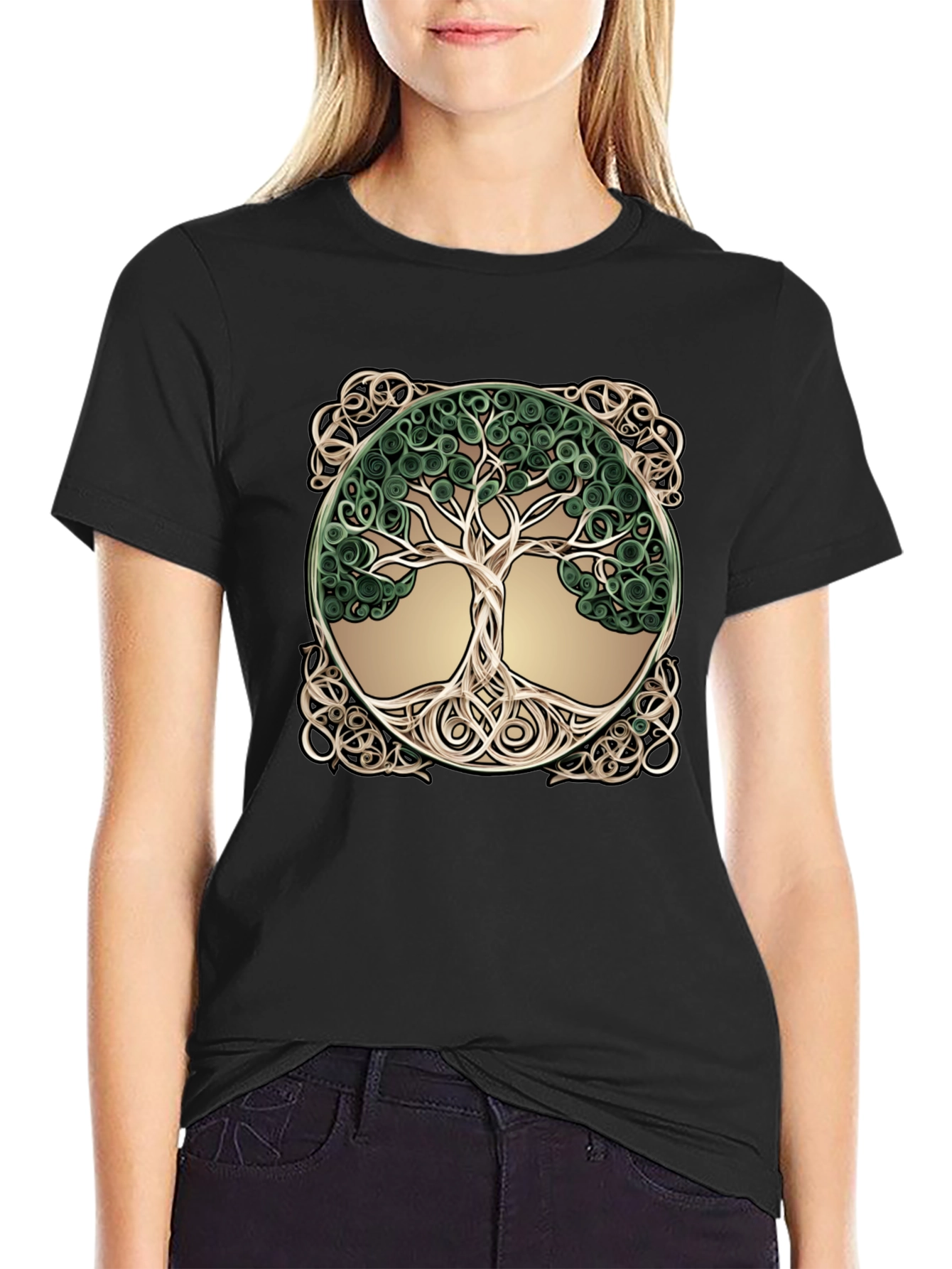 Celtic Tree of Life Graphic T-Shirt