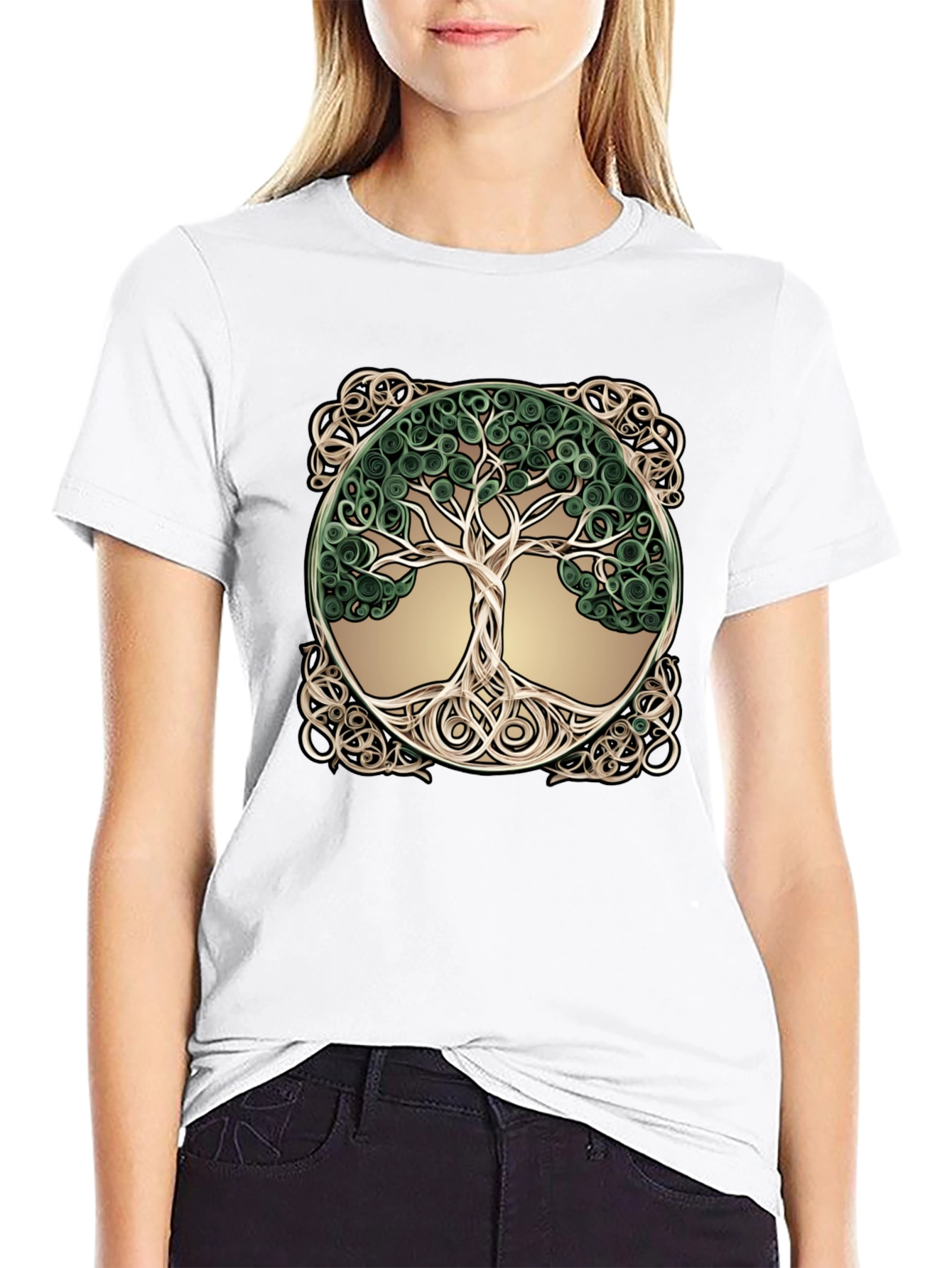 Celtic Tree of Life Graphic T-Shirt