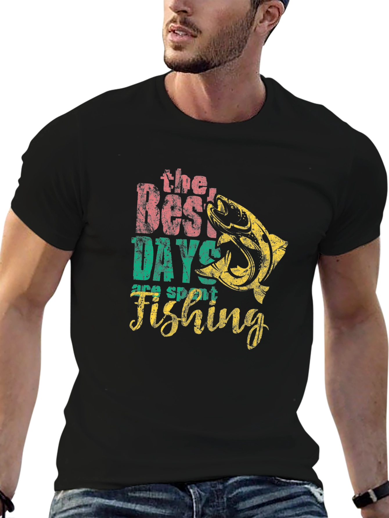 Fishing T-Shirt - Best Days are Spent Fishing