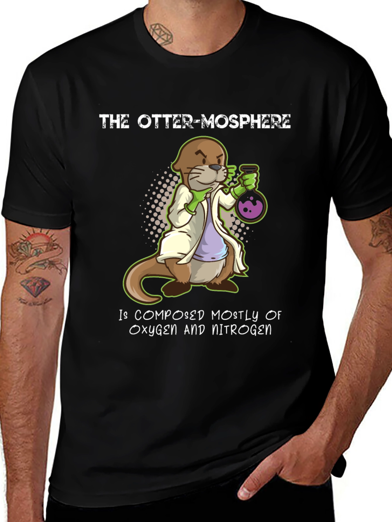 The Otter-Mosphere Science T-Shirt
