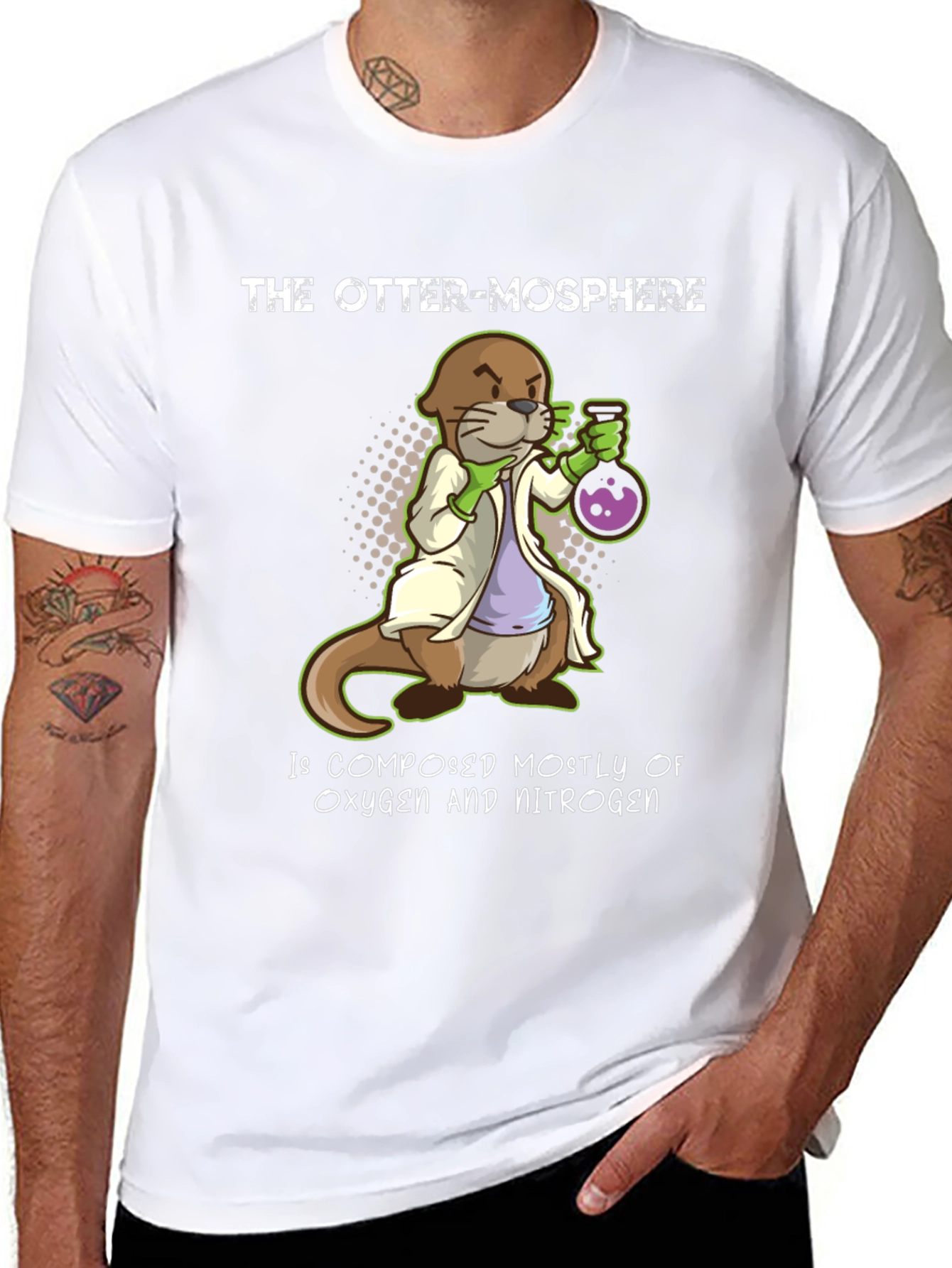 The Otter-Mosphere Science T-Shirt