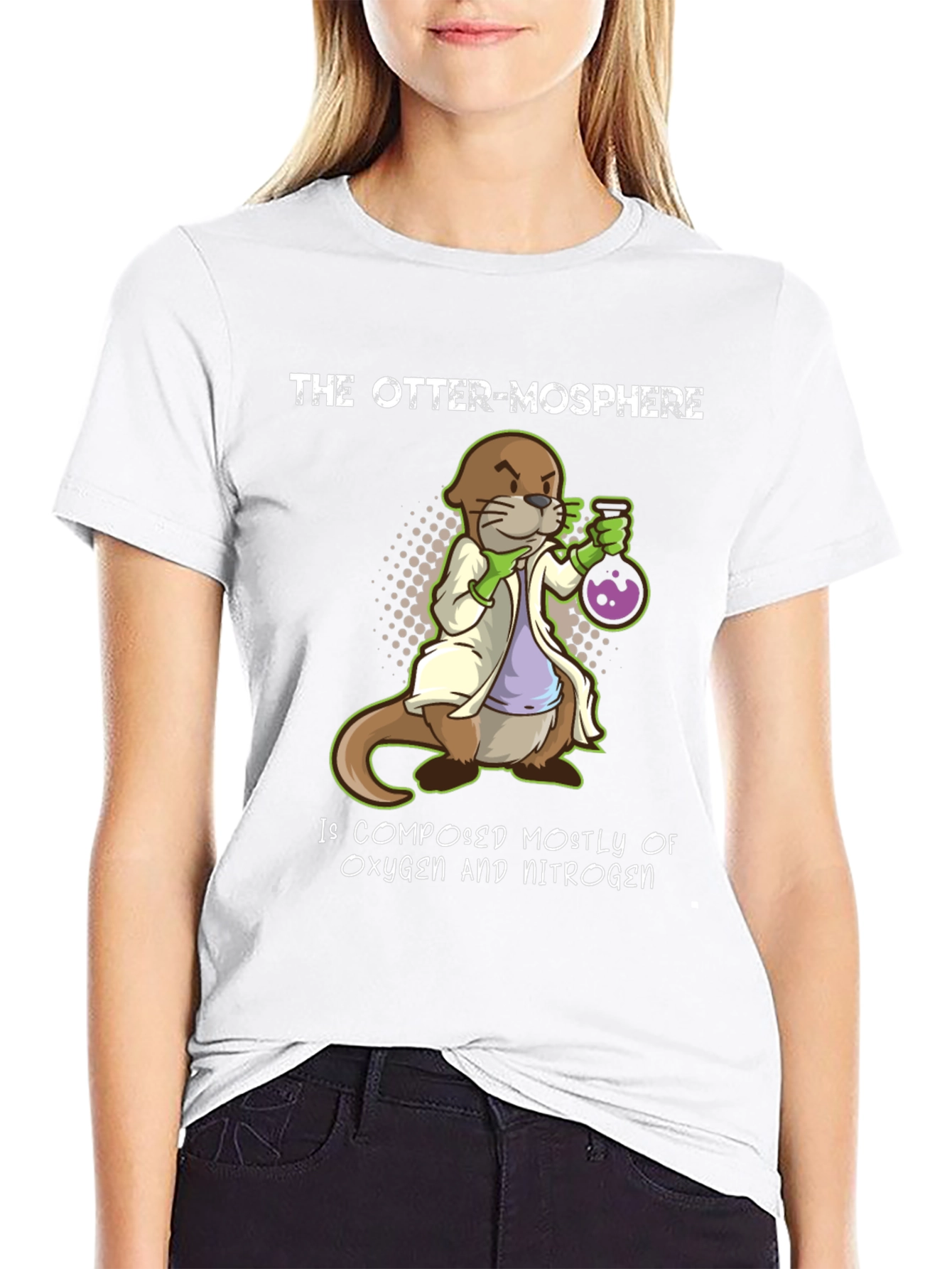 The Otter-Mosphere Science T-Shirt