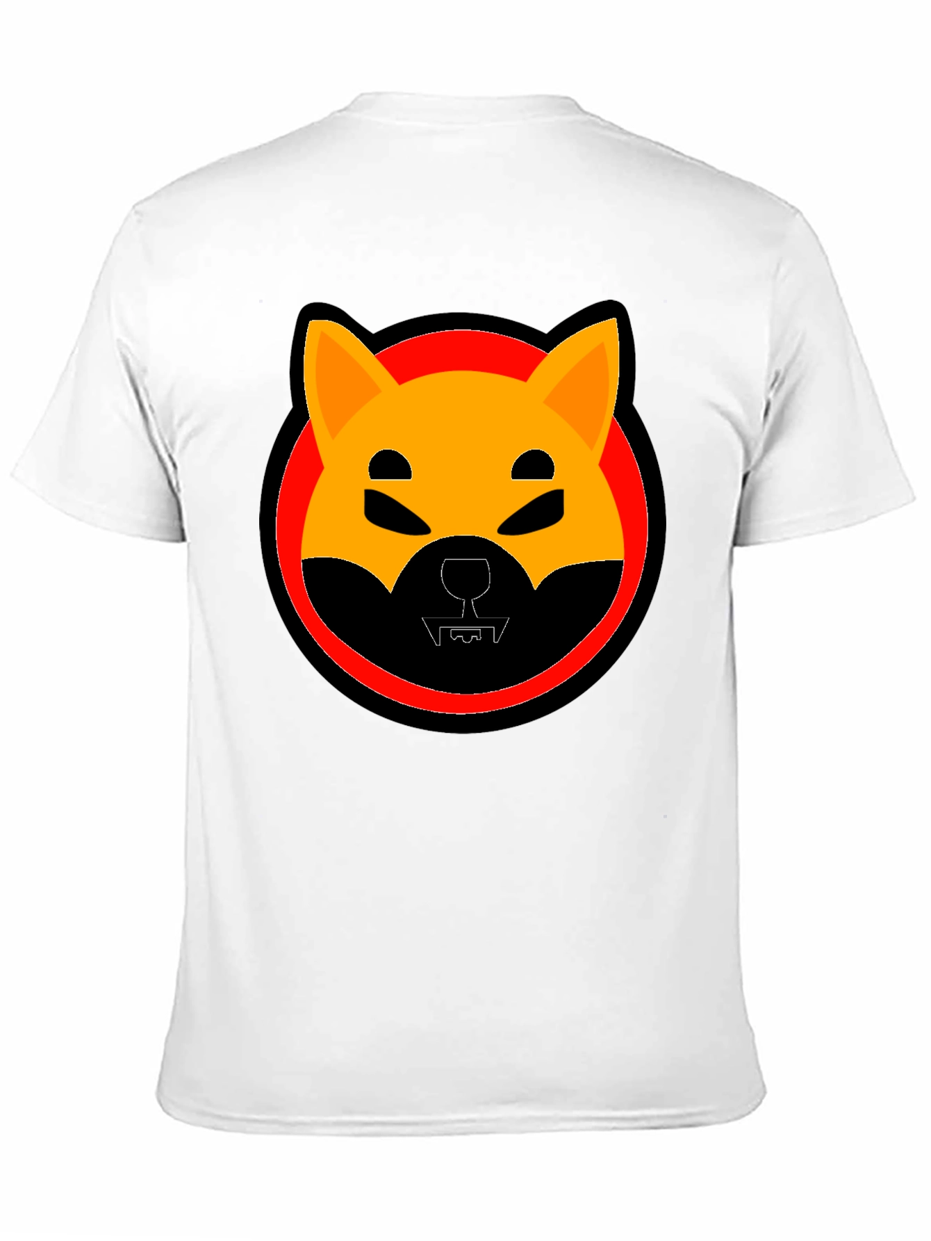 Shiba Inu Doge Coin Graphic T-Shirt - Black