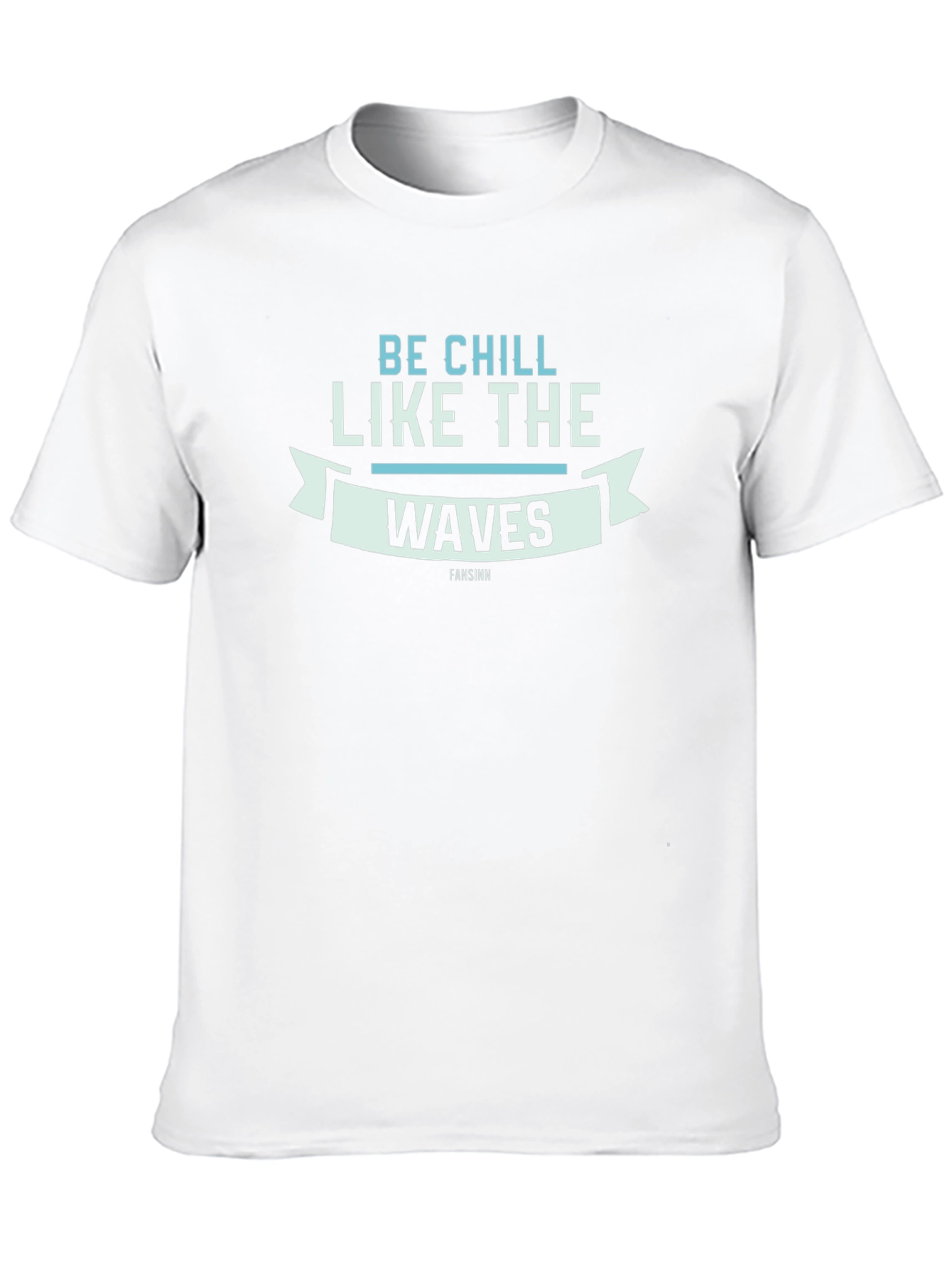 Be Chill Like the Waves Graphic Tee - Black
