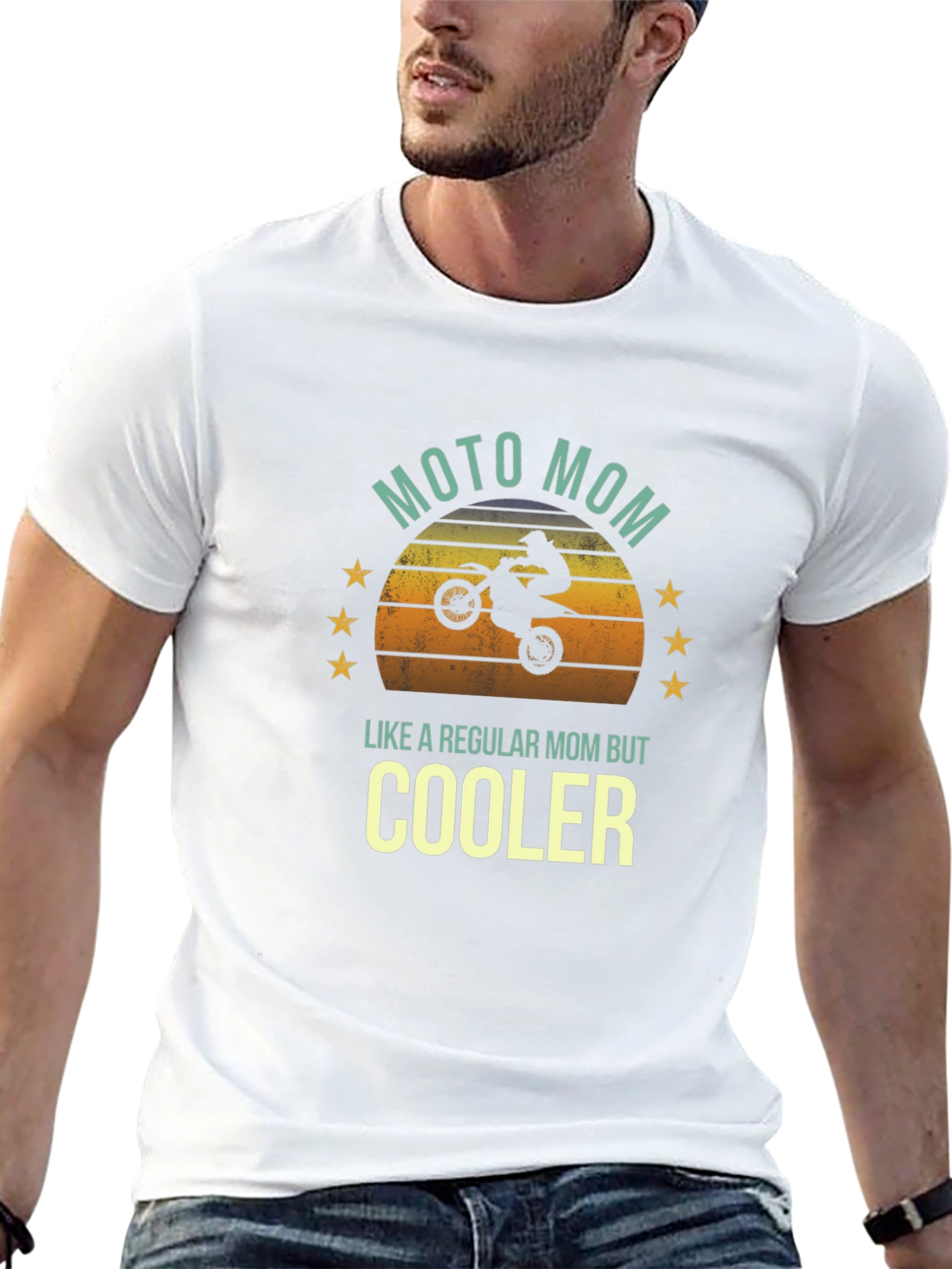 Moto Mom T-Shirt - Cool Mom Style