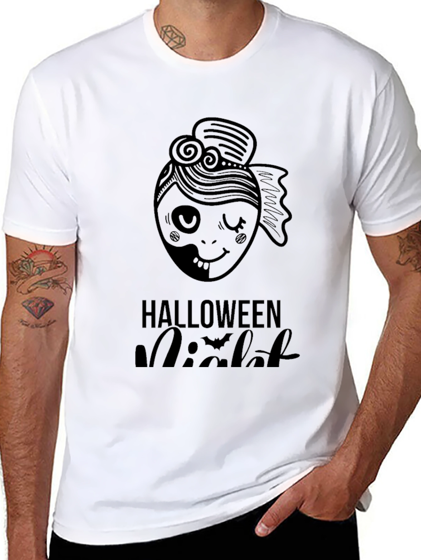 Halloween Night Graphic Tee