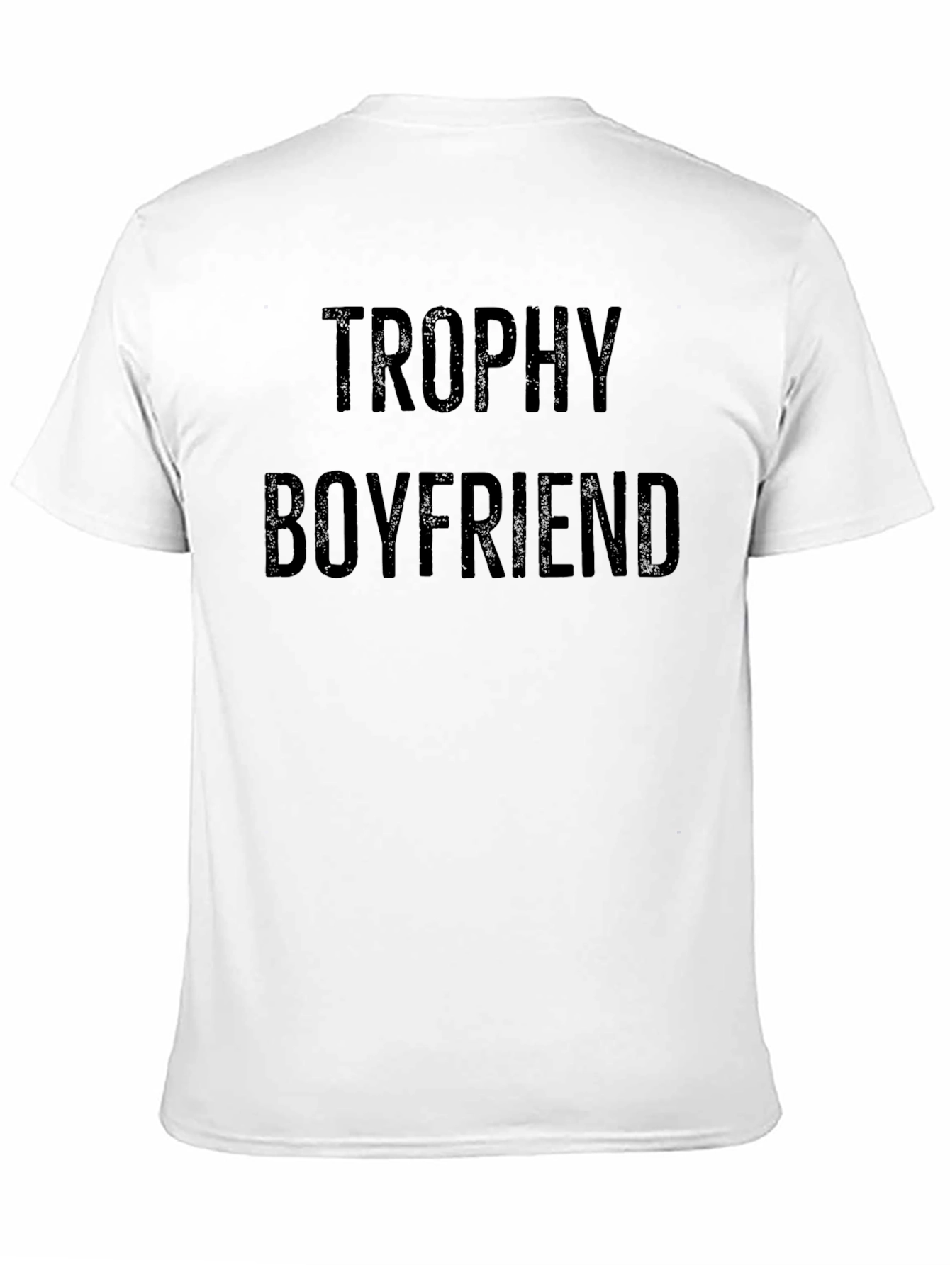 Trophy Boyfriend Graphic Tee - Black