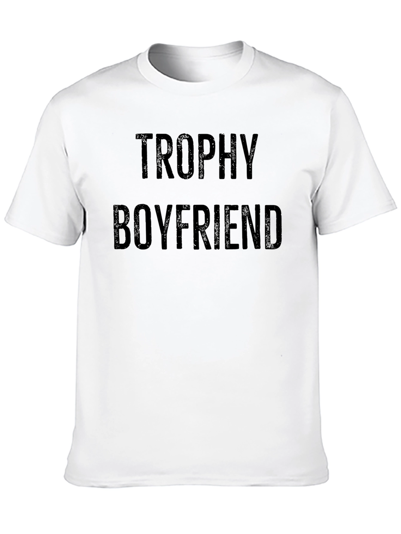 Trophy Boyfriend Graphic Tee - Black
