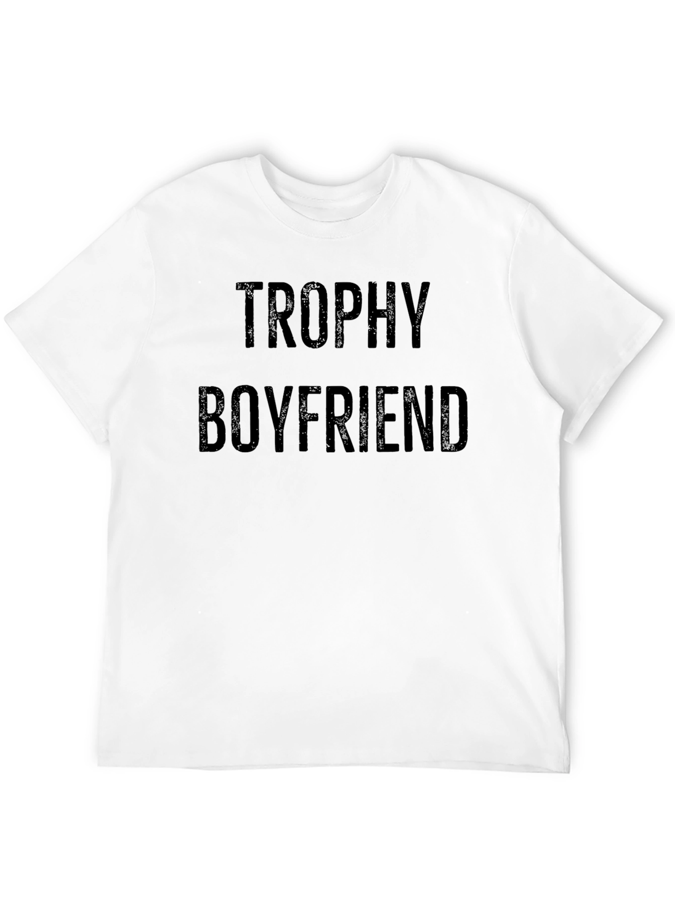 Trophy Boyfriend Graphic Tee - Black