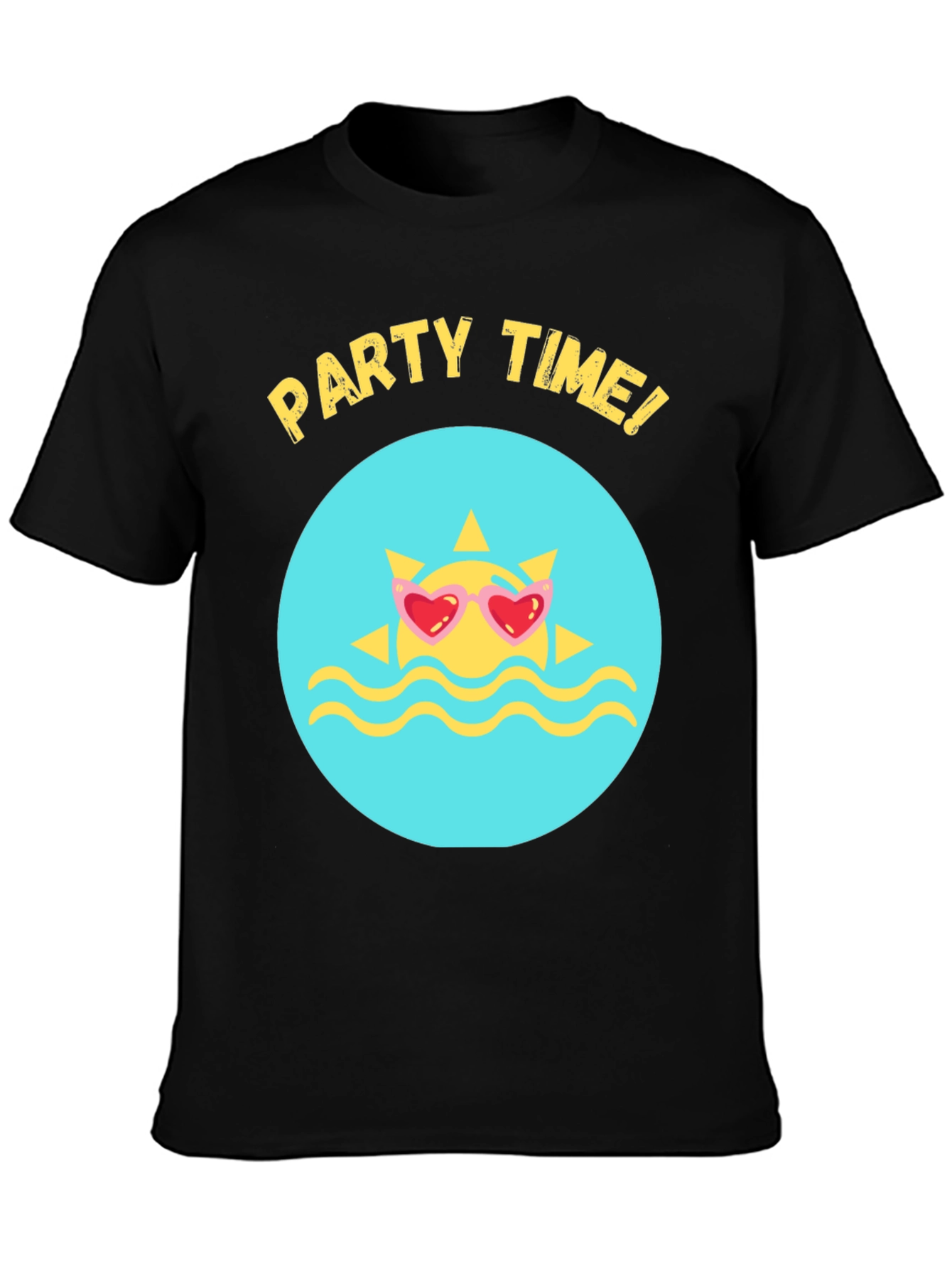Party Time Sun Graphic Tee