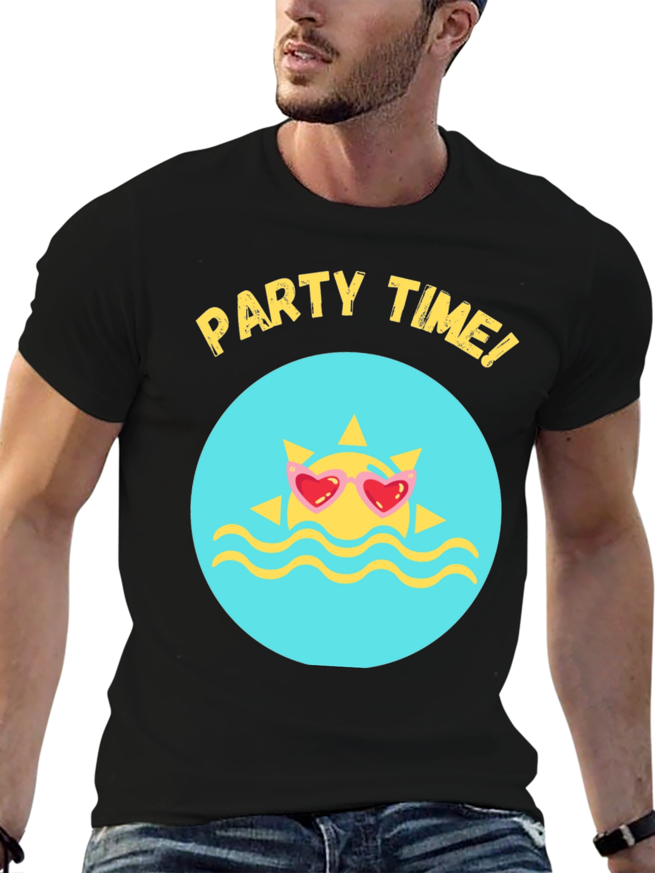 Party Time Sun Graphic Tee