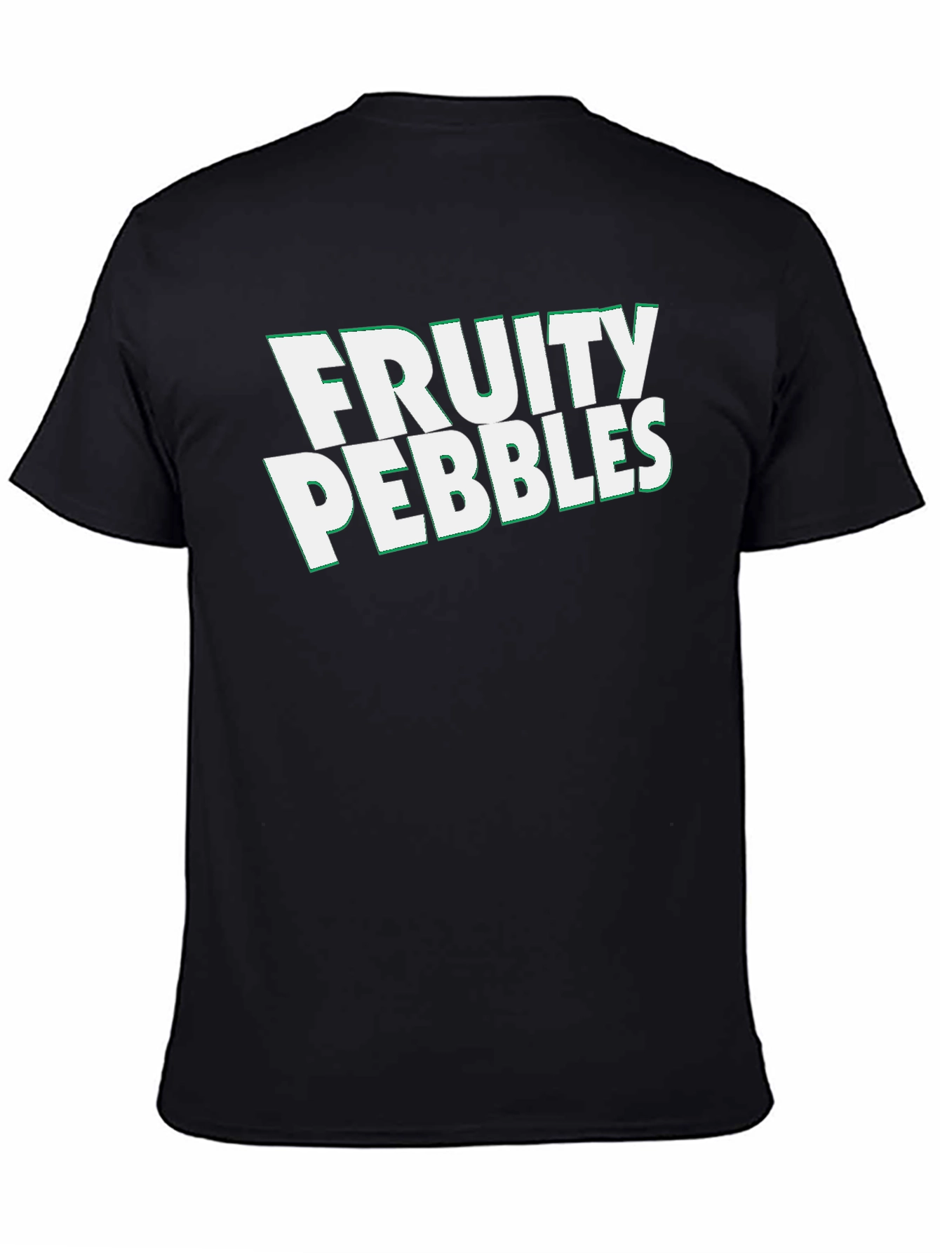 Fruity Pebbles Black Graphic Tee