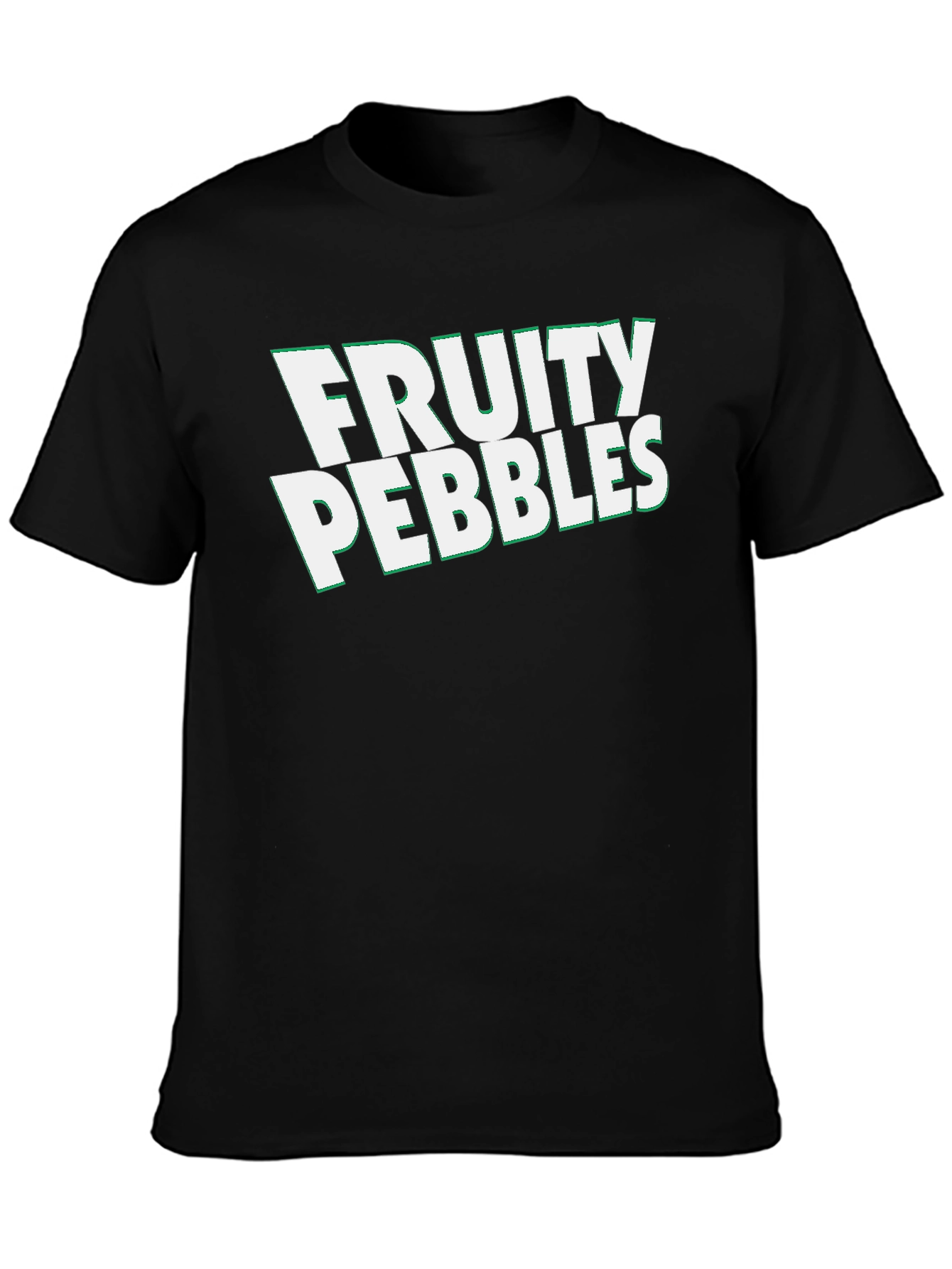 Fruity Pebbles Black Graphic Tee
