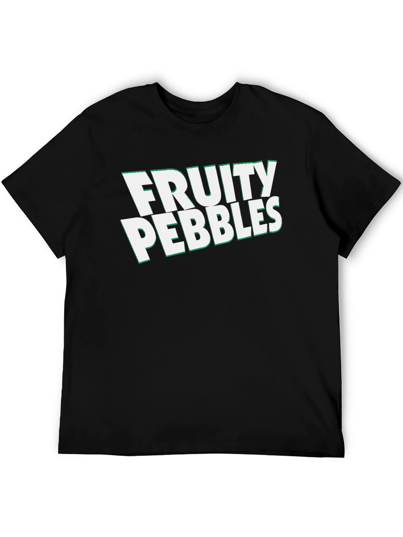 Fruity Pebbles Black Graphic Tee