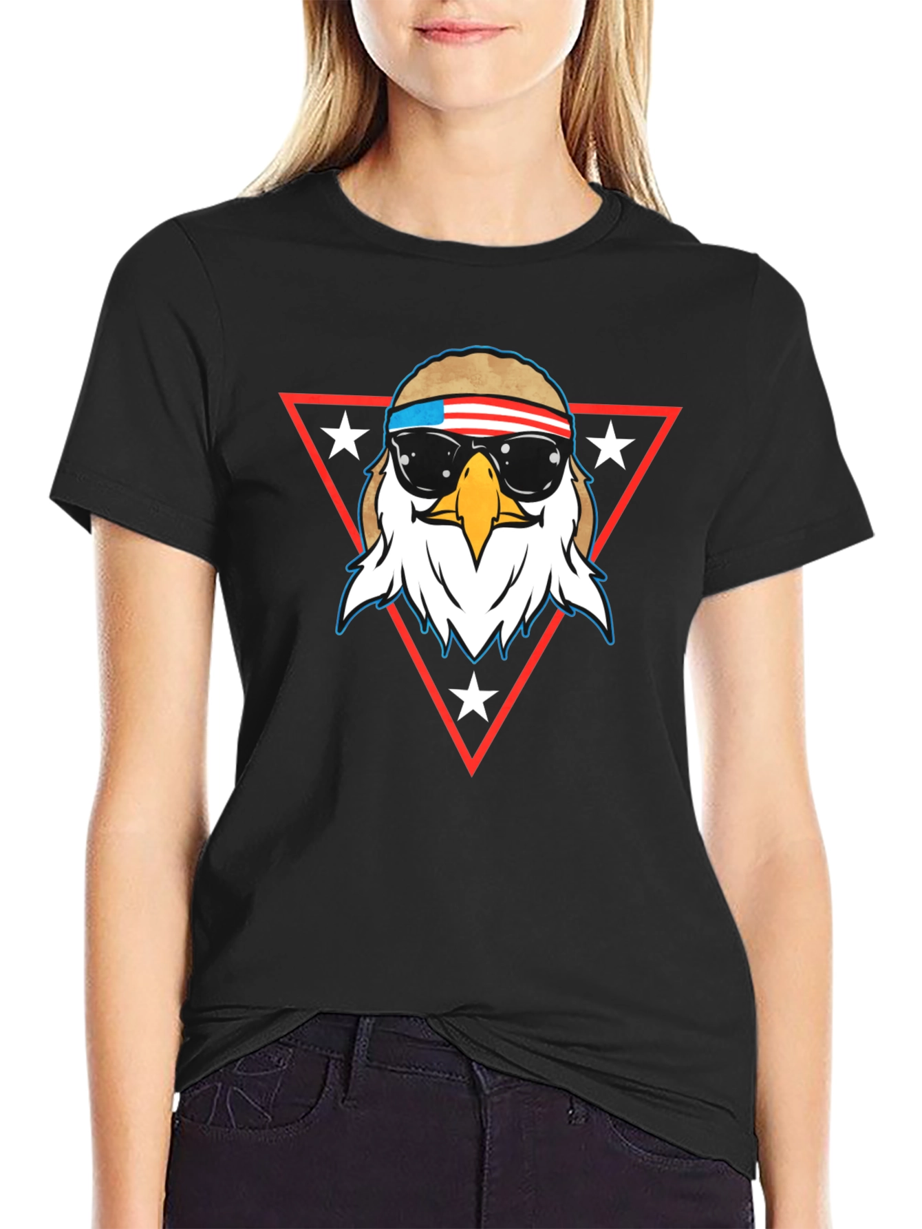 Patriotic Eagle T-Shirt - USA Pride