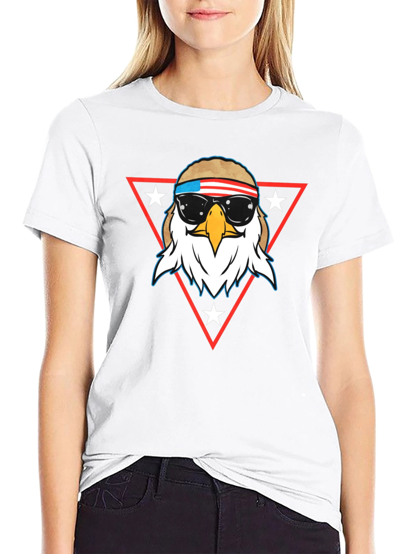 Patriotic Eagle T-Shirt - USA Pride