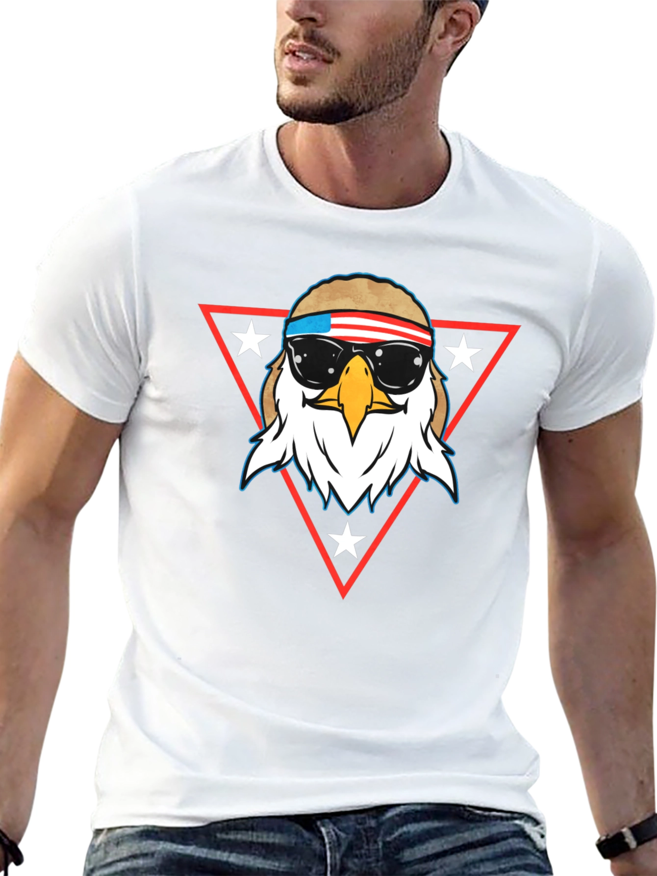 Patriotic Eagle T-Shirt - USA Pride