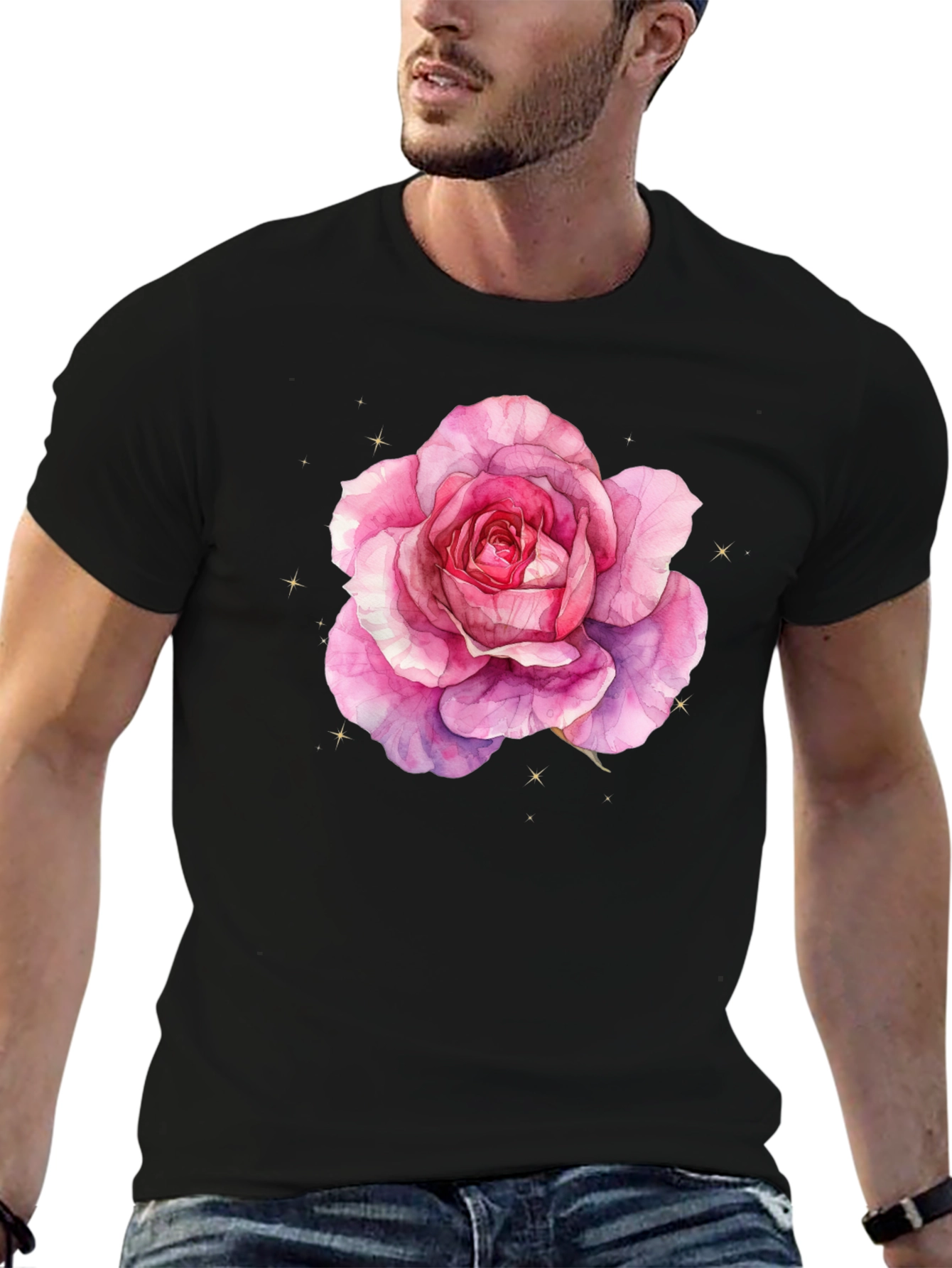 Rose Graphic T-Shirt - Soft Style