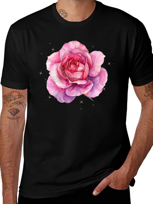 Rose Graphic T-Shirt - Soft Style